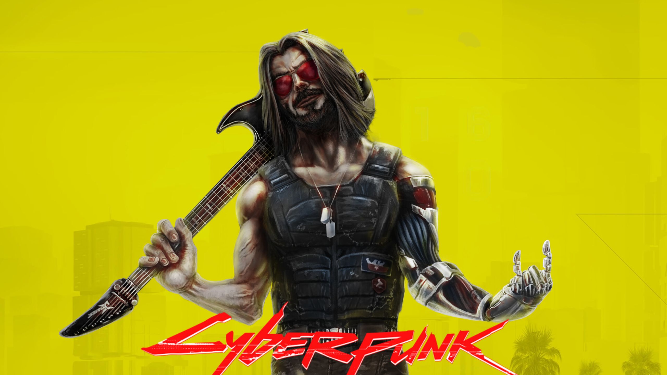 Johnny Silverhand aka Keanu Reeves In Cyberpunk 2077