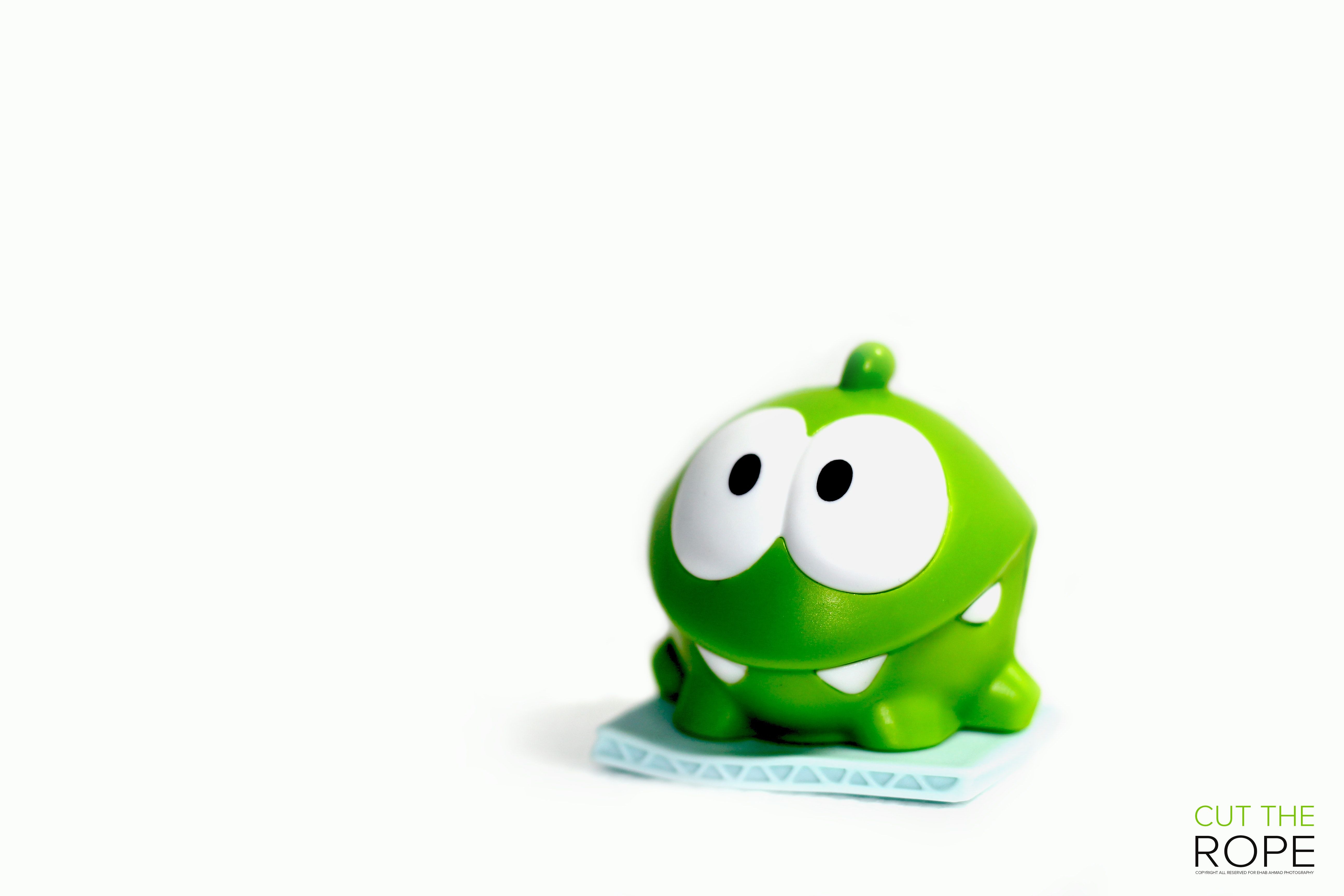 Free of cut the rope, doodle, green