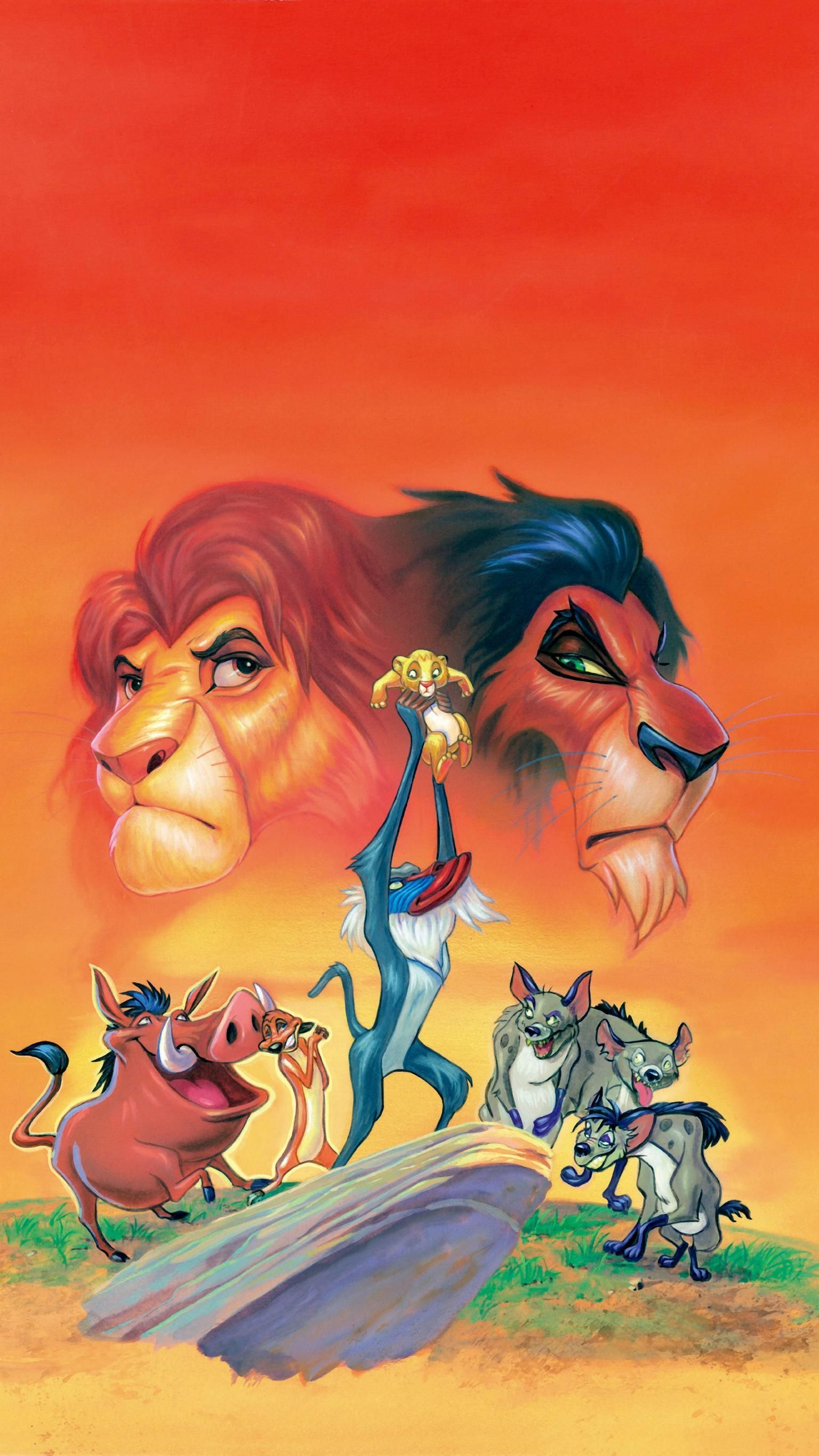 The Lion King (1994) Phone Wallpaper. Lion king poster