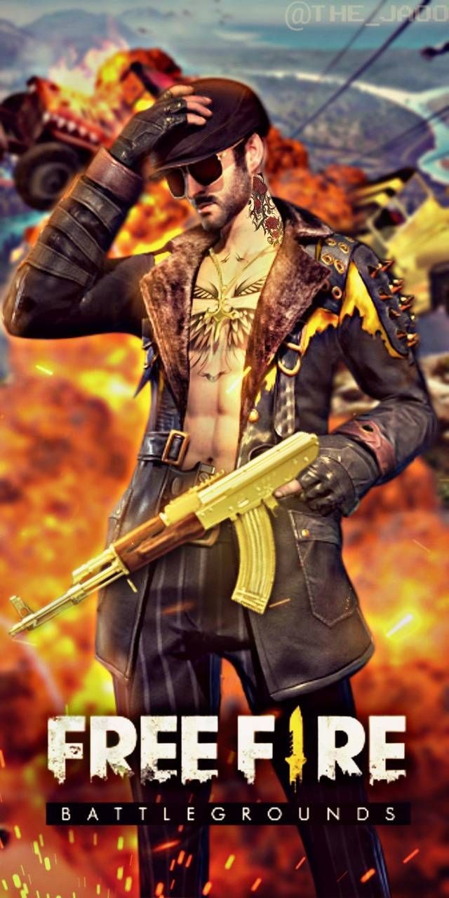 Download Free Fire Wallpaper by The_JAO now. Browse millions of popular free fire Wa. Fire image, Pc games wallpaper, Game wallpaper iphone