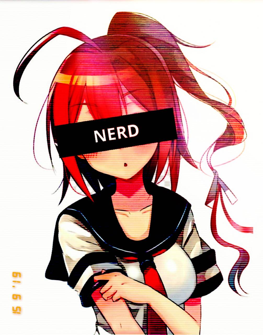 Red Hair Anime Girl wallpaper