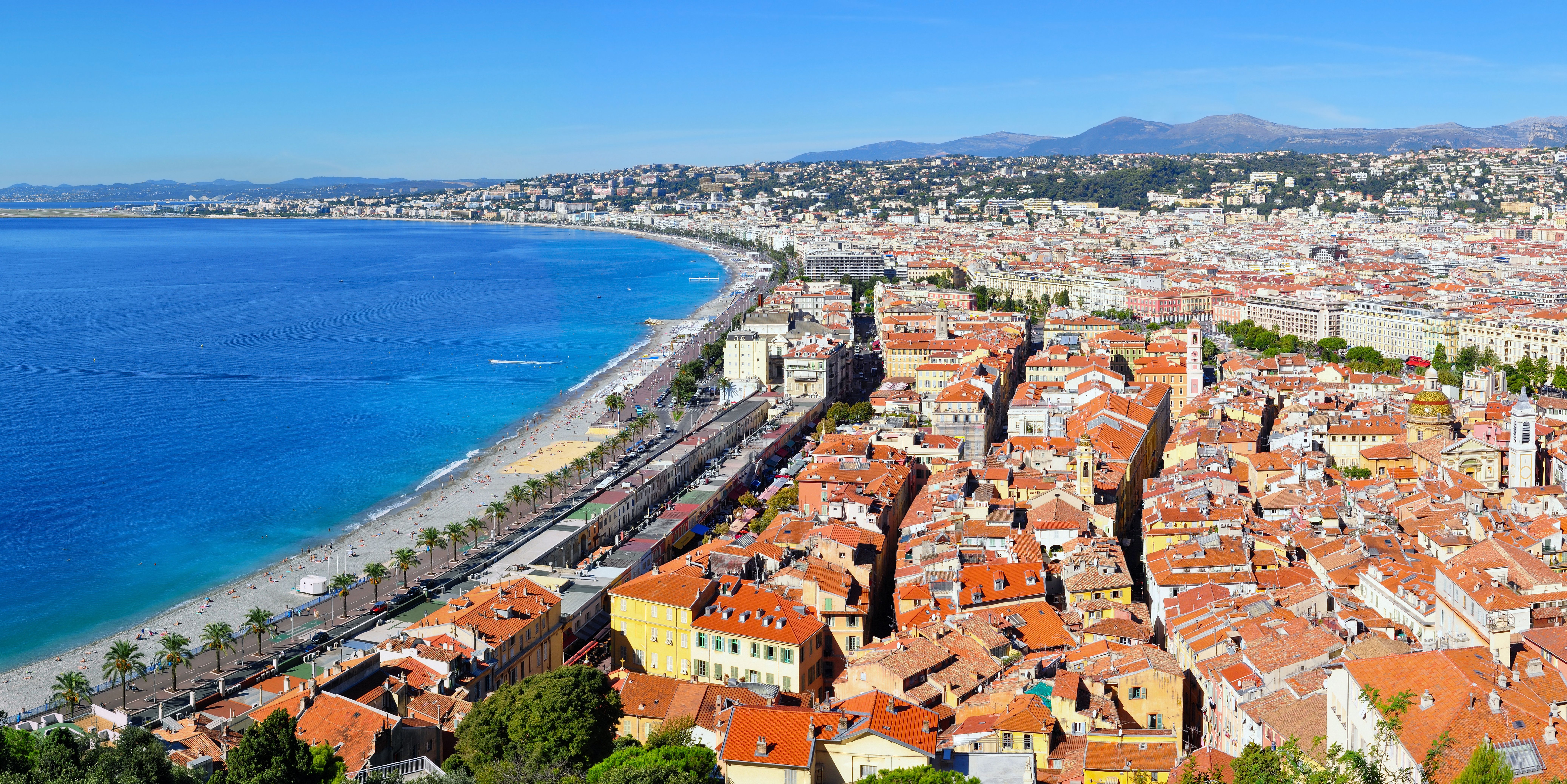 Town on the Cote d'Azur, France wallpaper and image