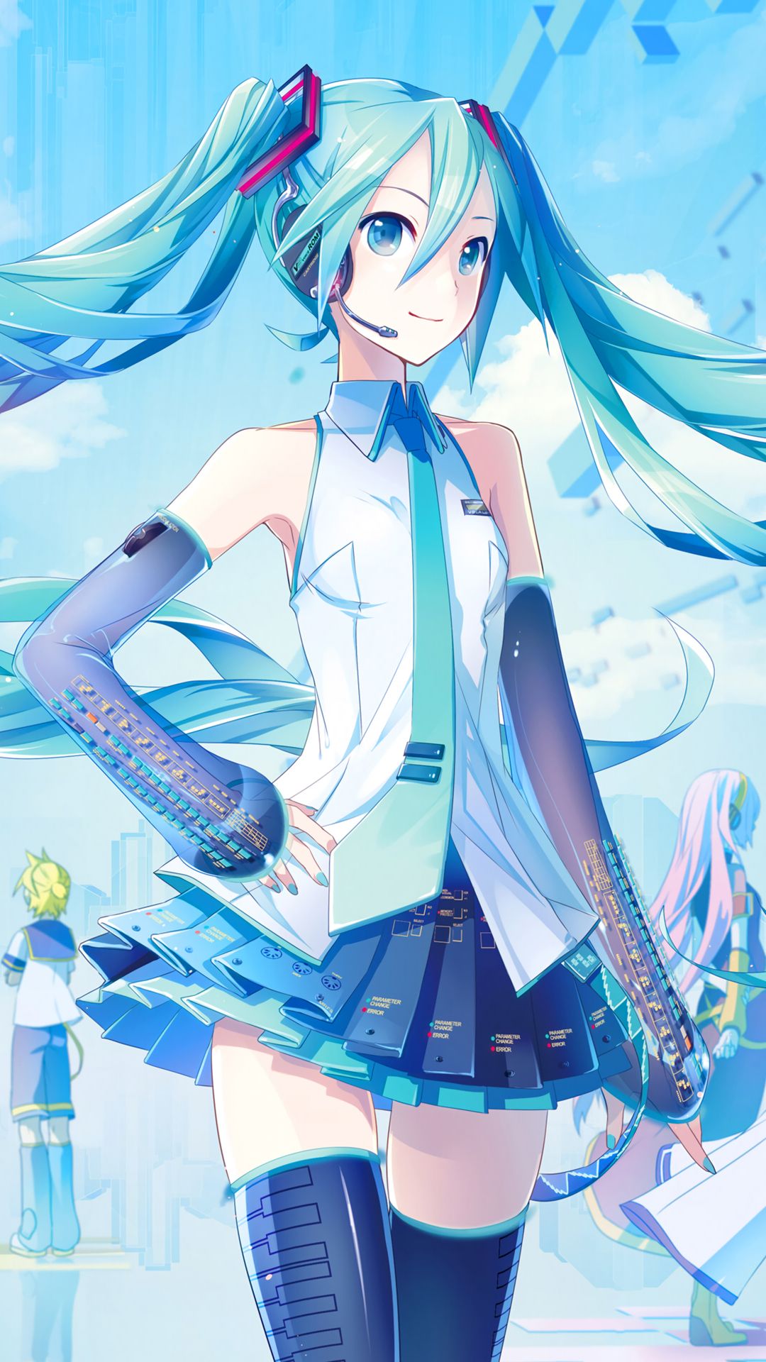 Anime Vocaloid (1080x1920) Wallpaper