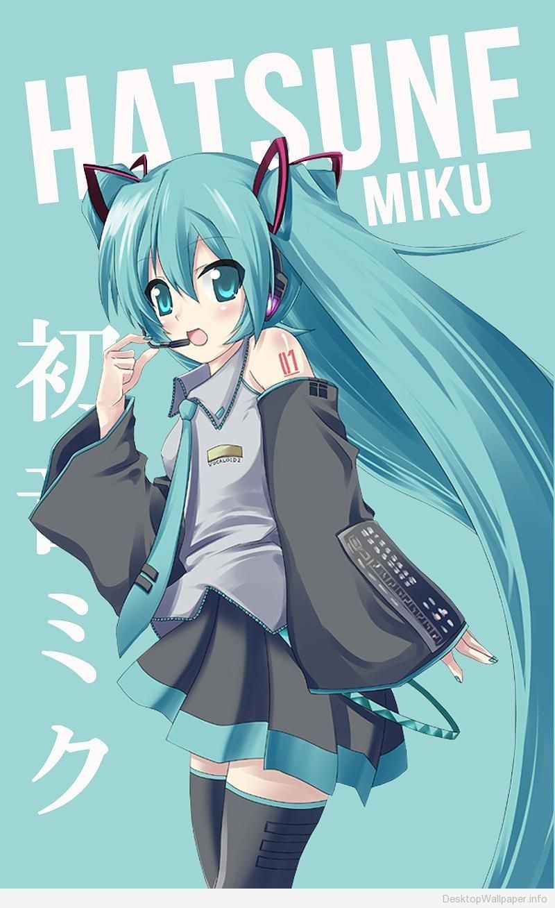 Hatsune Miku Wallpaper For Android Miku Wallpaper