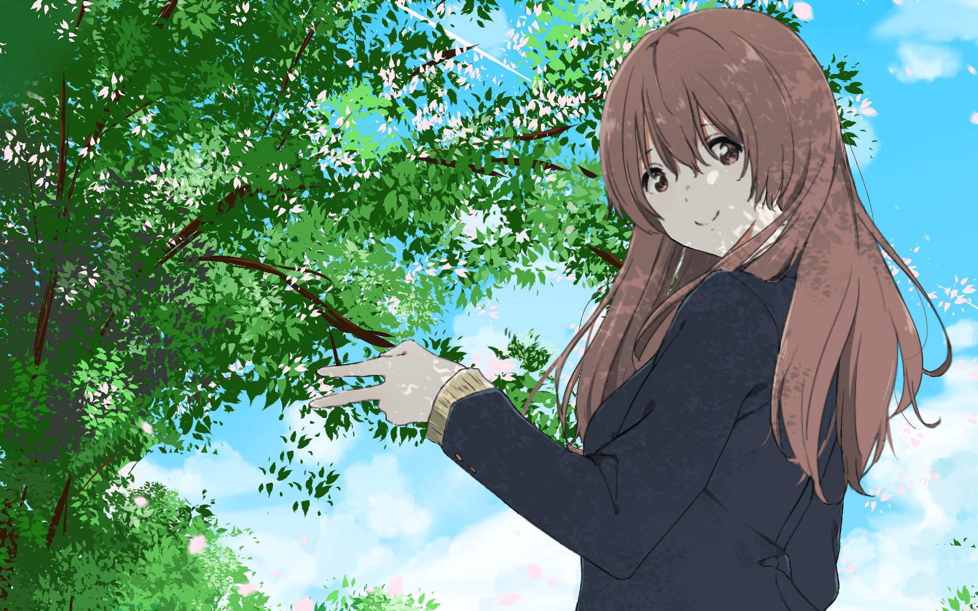 koe no katachi HD wallpaper and background image. Người sắt, Tóc