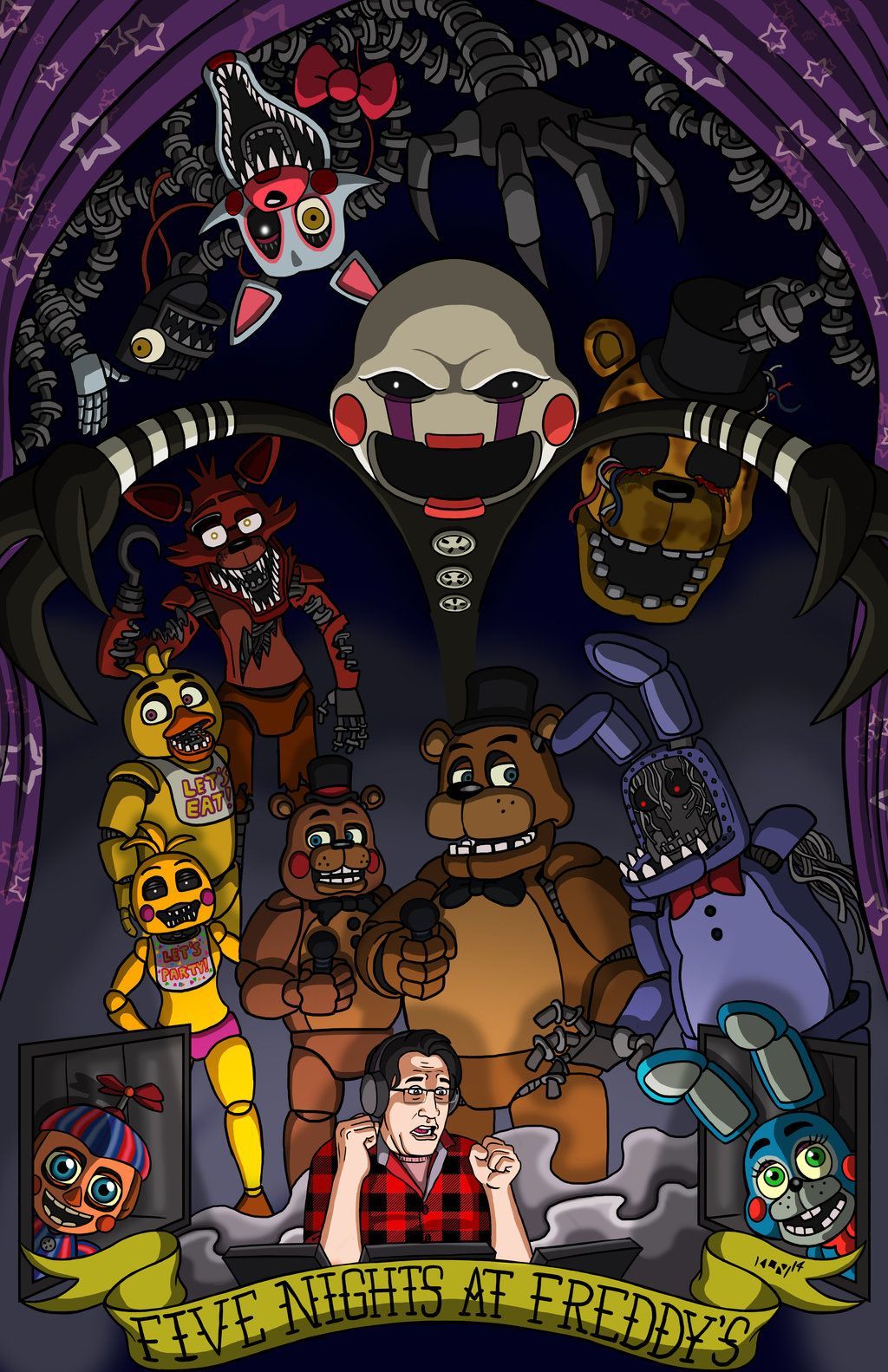 Five Nights At Freddy's (feat. MARKIPLIER) By Marshall Arts Comics