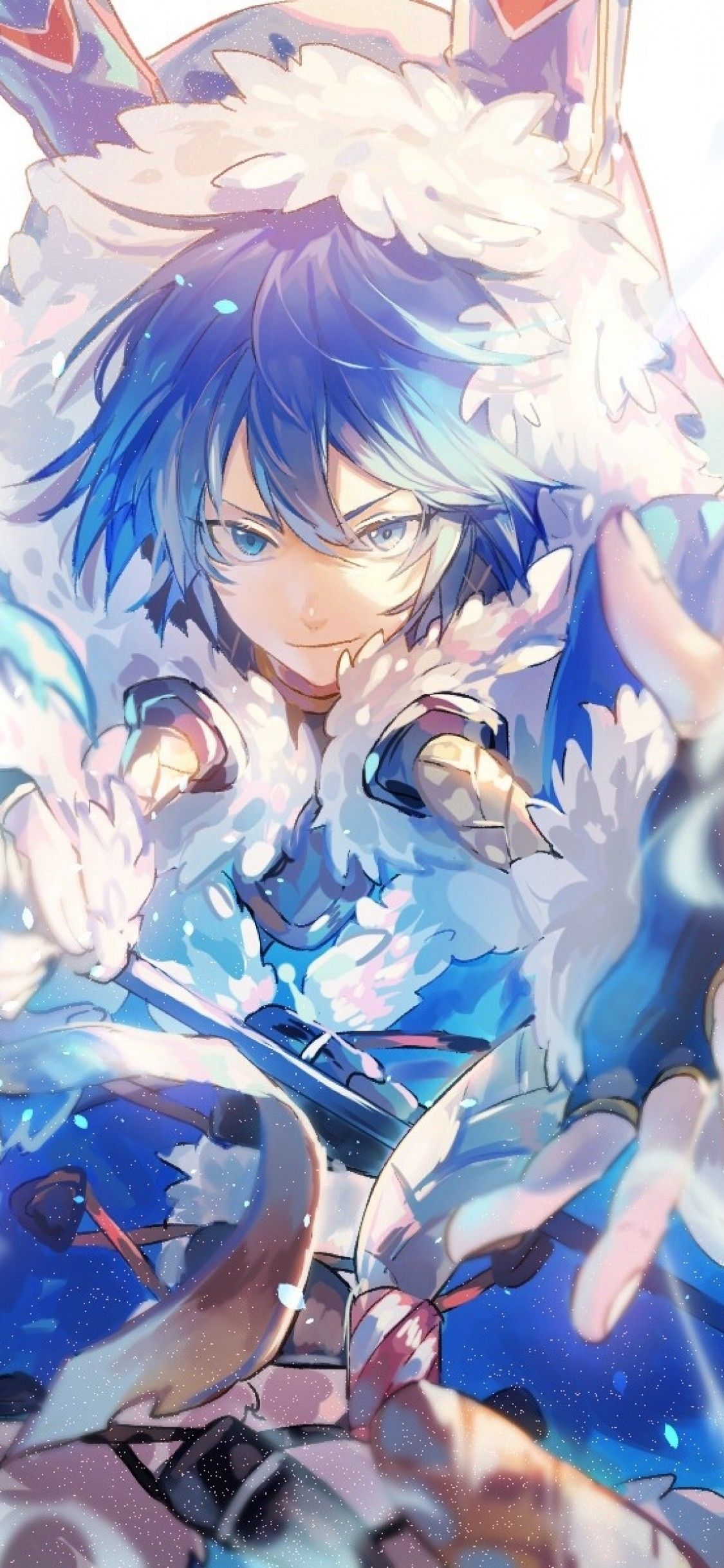 Aesthetic Anime Boy With Blue Hair Anime Wallpaper Hd 5382