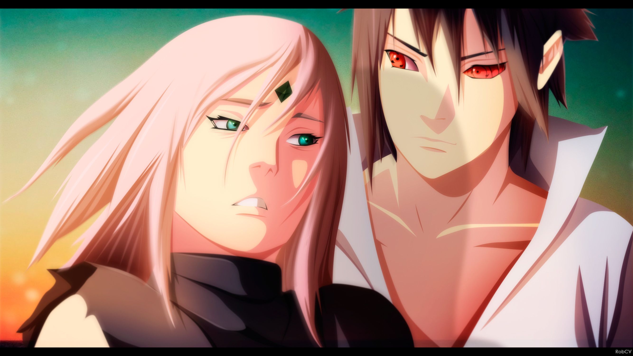 Sasuke and Sakura Wallpaper