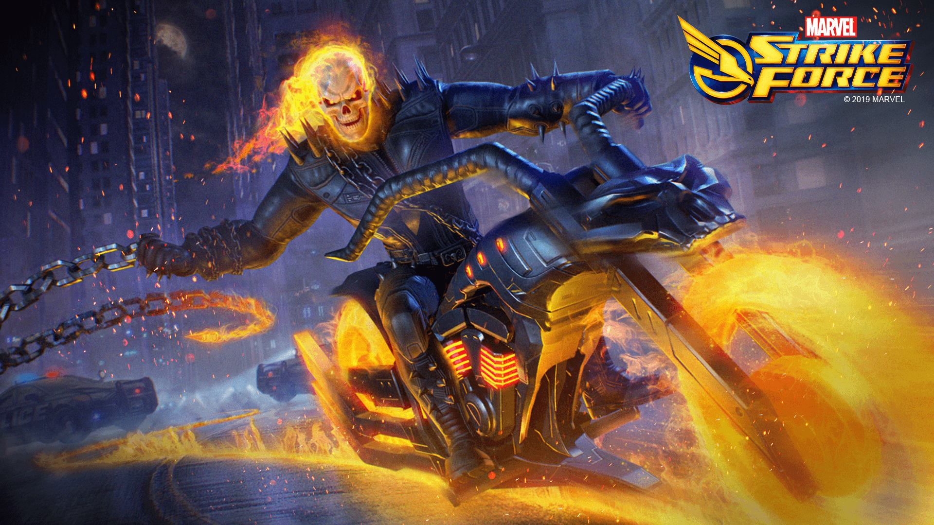 MARVEL Strike Force Rides Down the Highway to Halloween with Ghost
