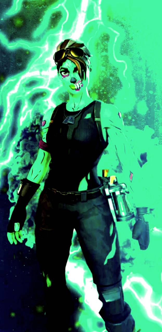 Fortnite Ghoul Trooper iPhone Wallpapers Wallpaper Cave