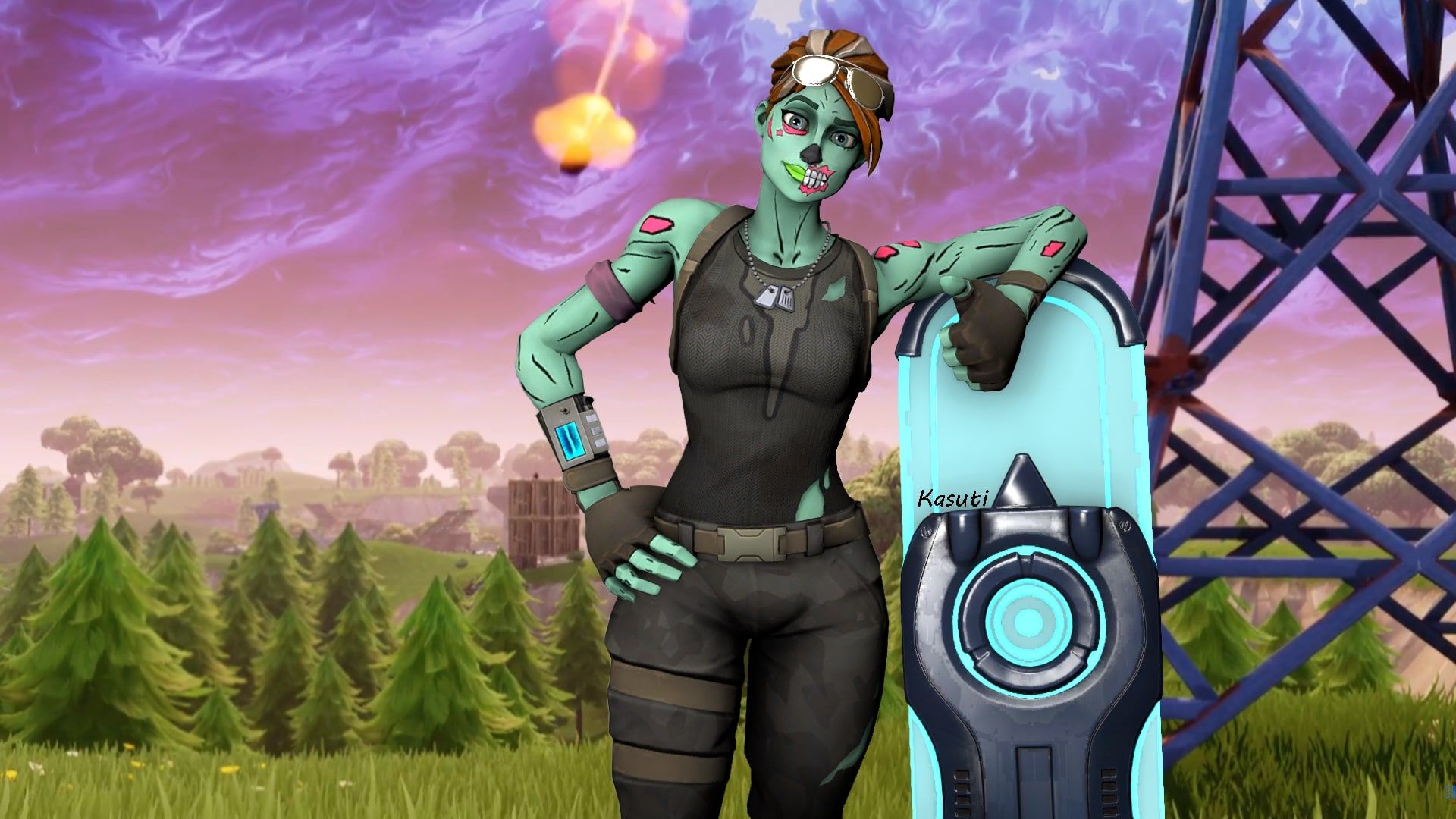 Ghoul Trooper Skin Fortnite Outfits Wallpaper