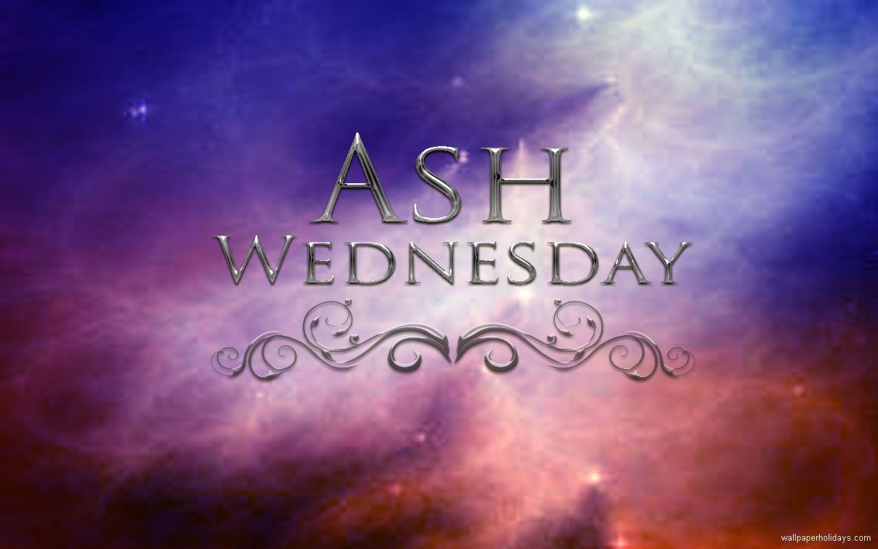 Ash Wednesday Desktop Background. Flash