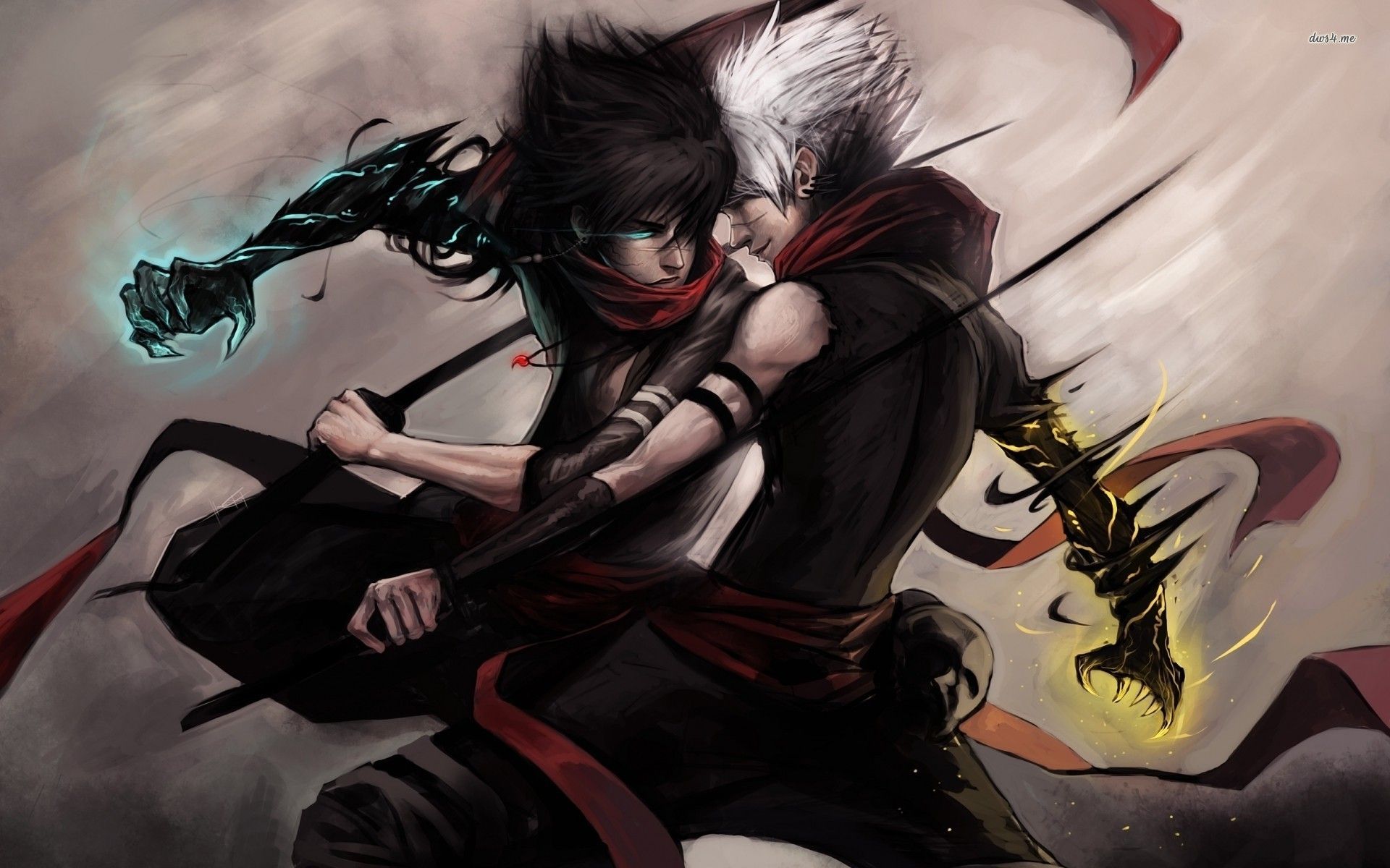 9 Anime Fighting Wallpapers for iPhone and Android by Scott Martinez