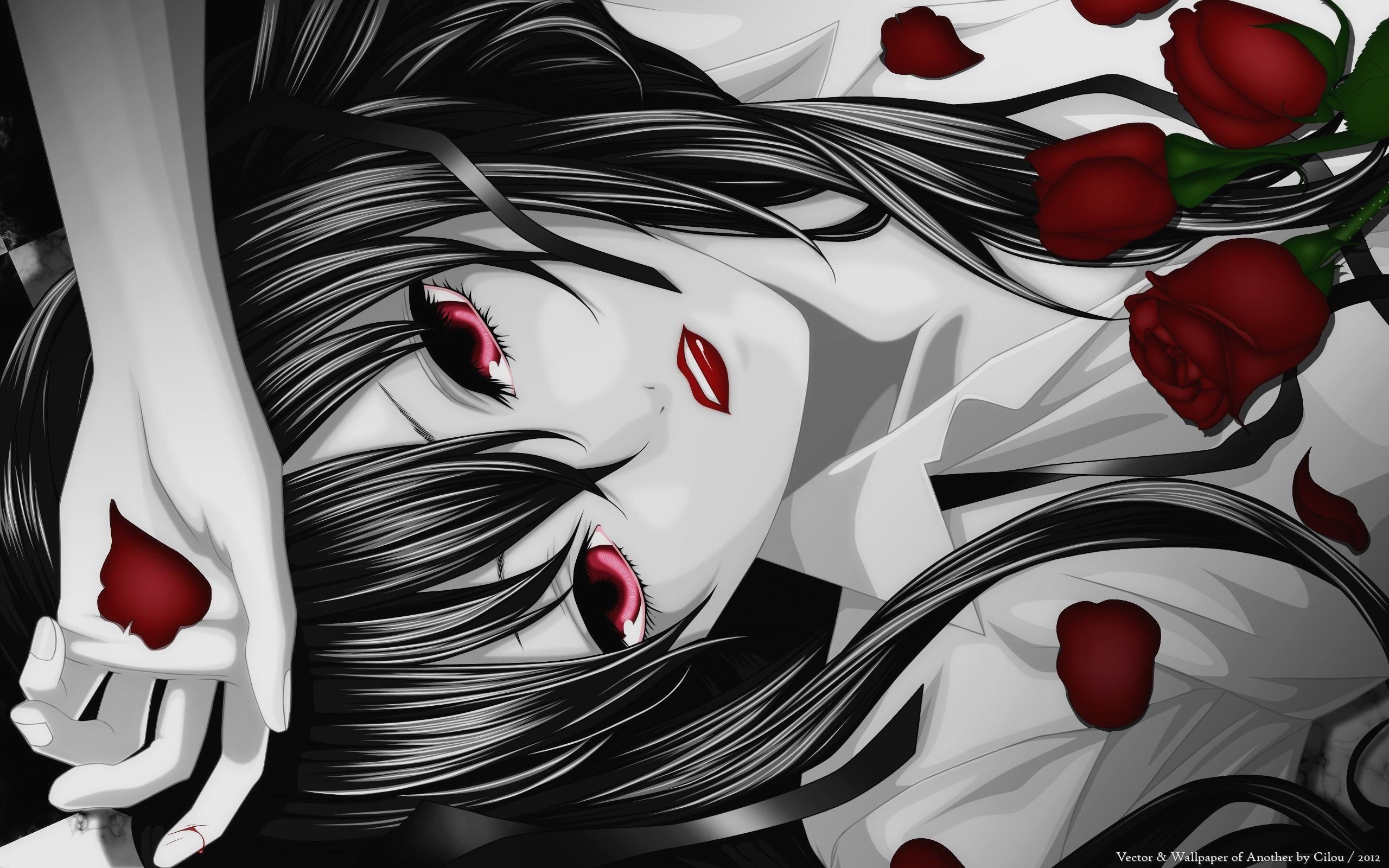 Anime Dark Devil Wallpaper HD Vs Angel Vampire Girl Dark