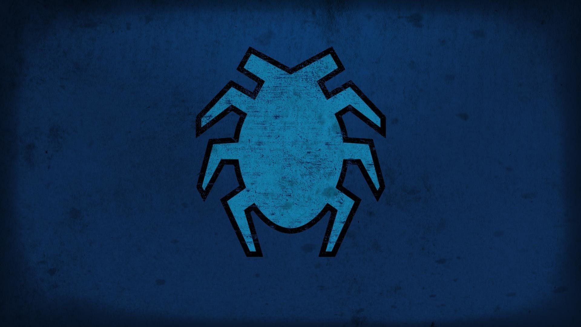 Blue Beetle wallpaper. Blue beetle, Blue wallpaper, Wallpaper