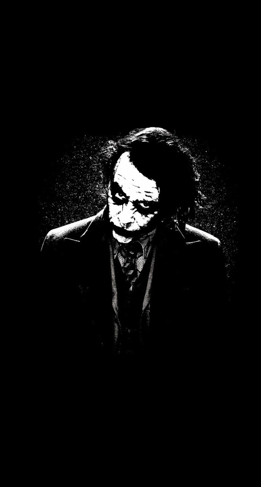 Joker Batman Black iPhone 7 Plus Wallpaper