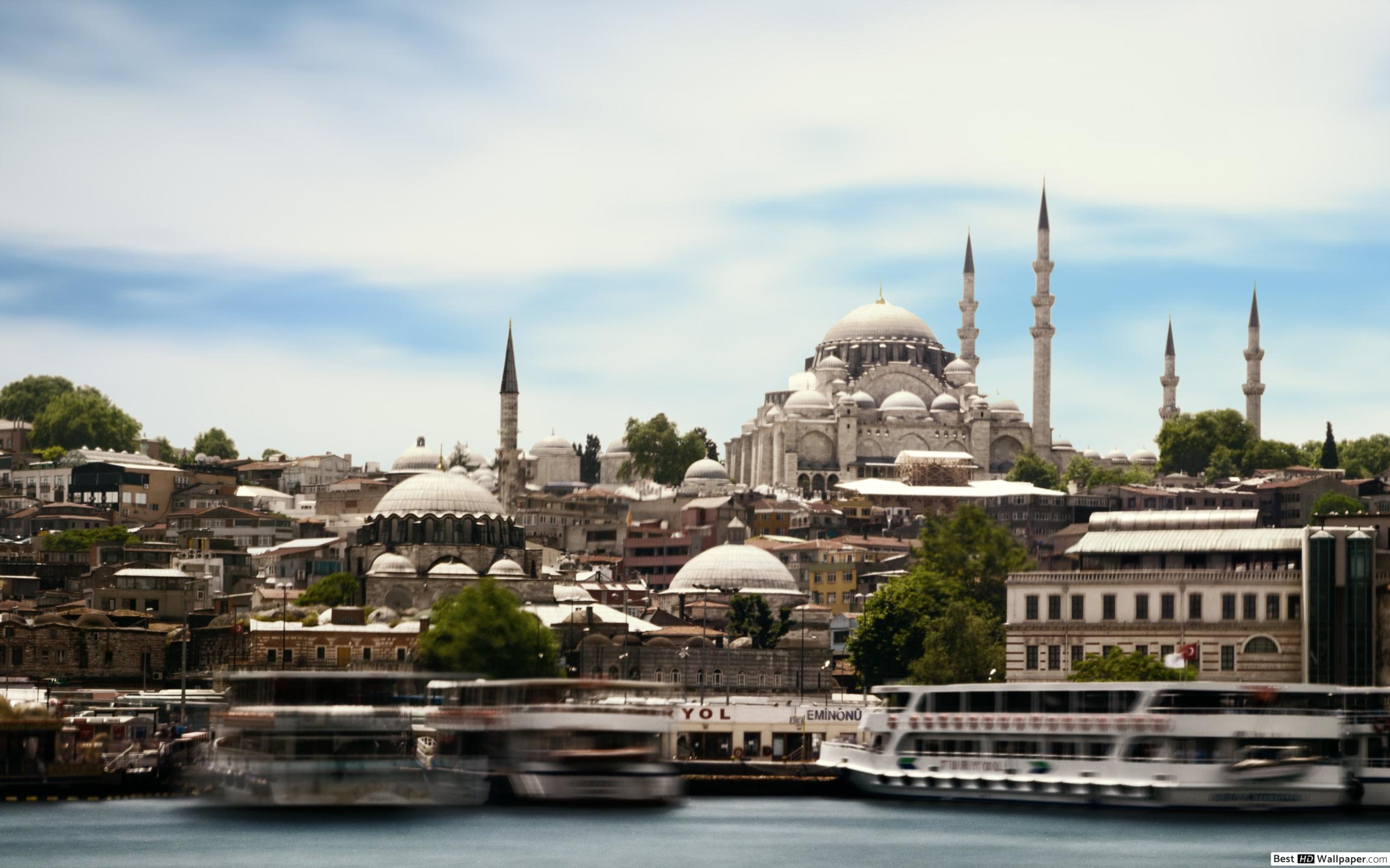 Istanbul in the morning HD wallpaper download