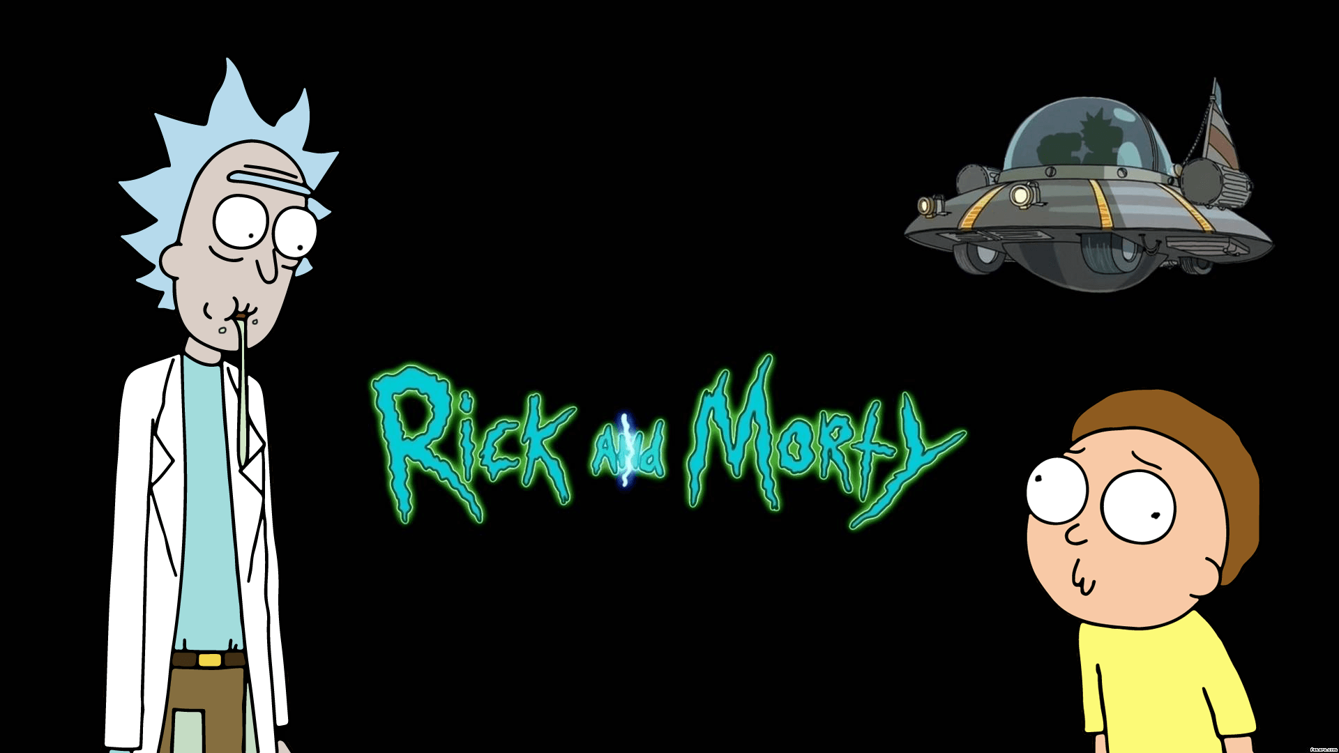 rick and morty video wallpaper