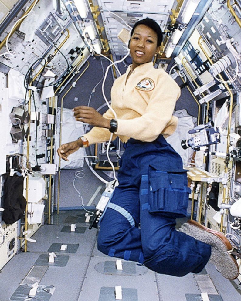 1st black female astronaut in space offers advice to young girls