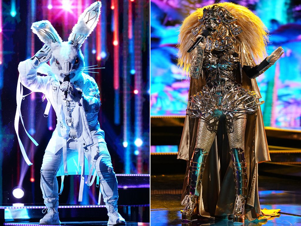 The Masked Singer double elimination! Rabbit and Lion revealed