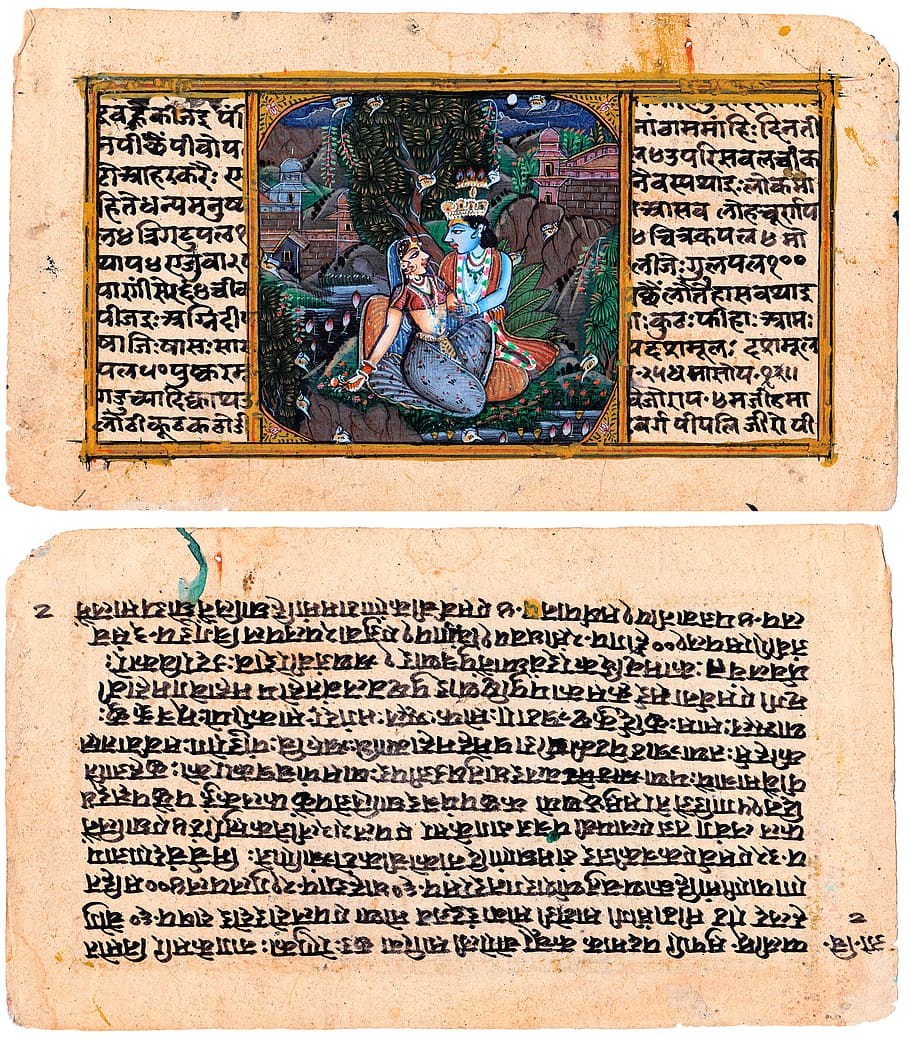 HD wallpaper: radha, krishna, forever love, india, hindu, god