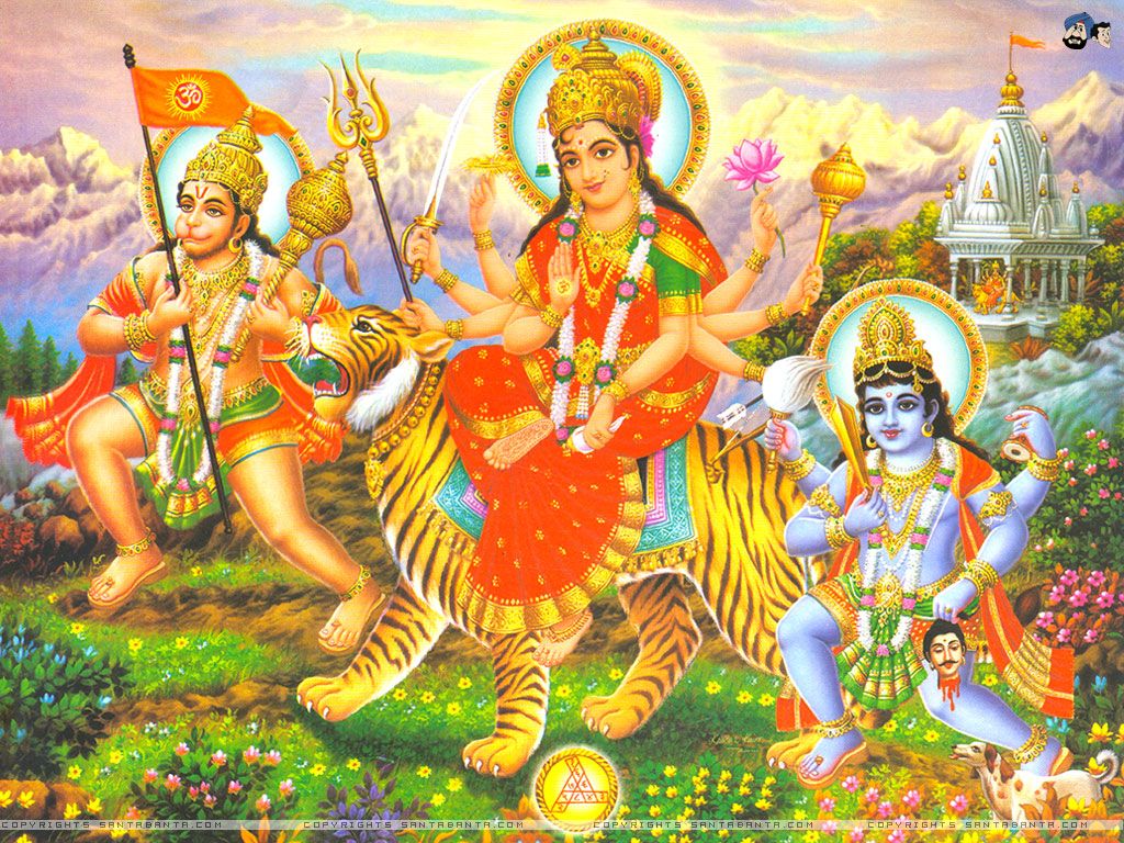 Free download Goddess Durga Wallpaper 39 [1024x768]