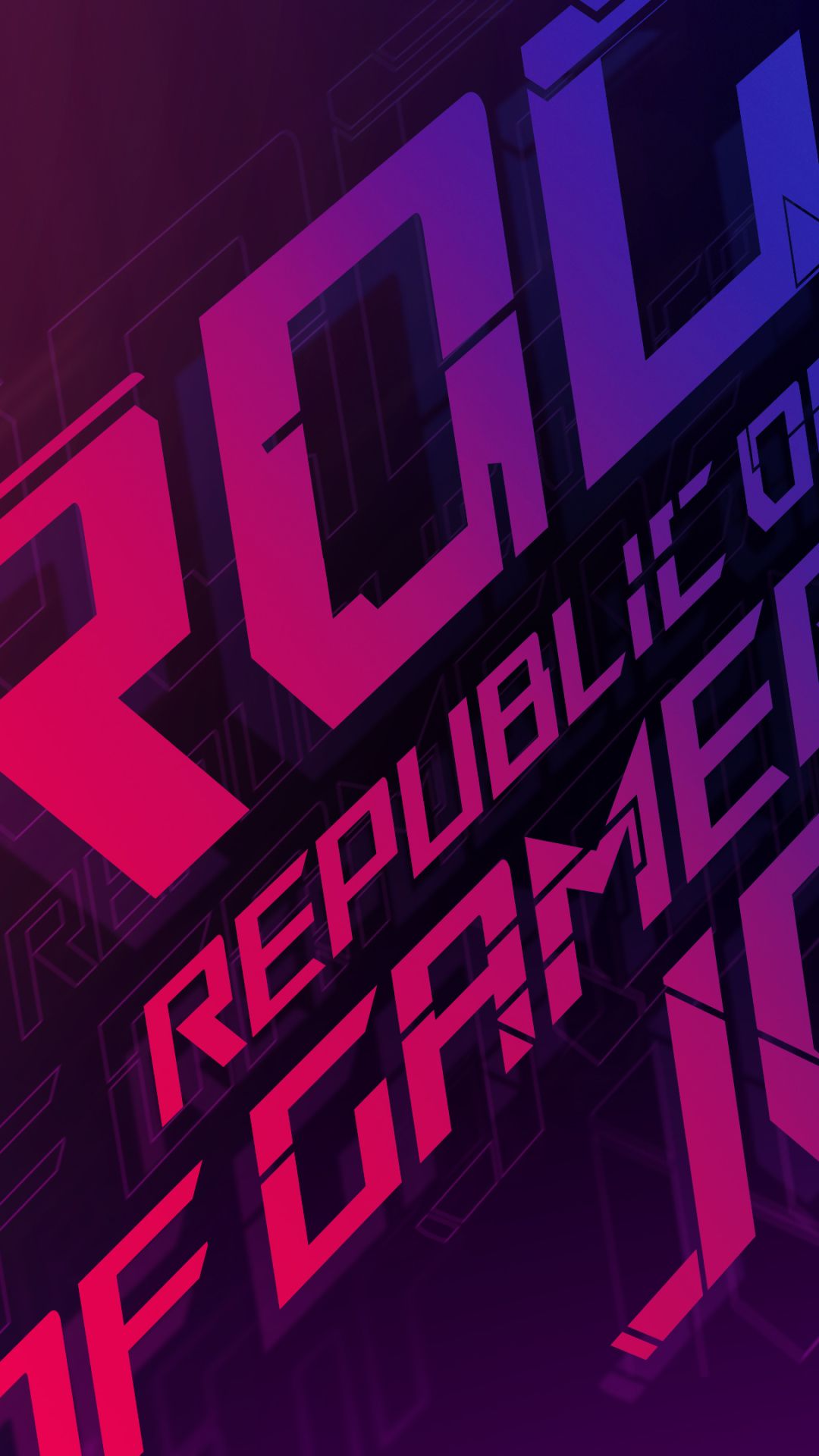 Technology Asus ROG (1080x1920) Wallpaper