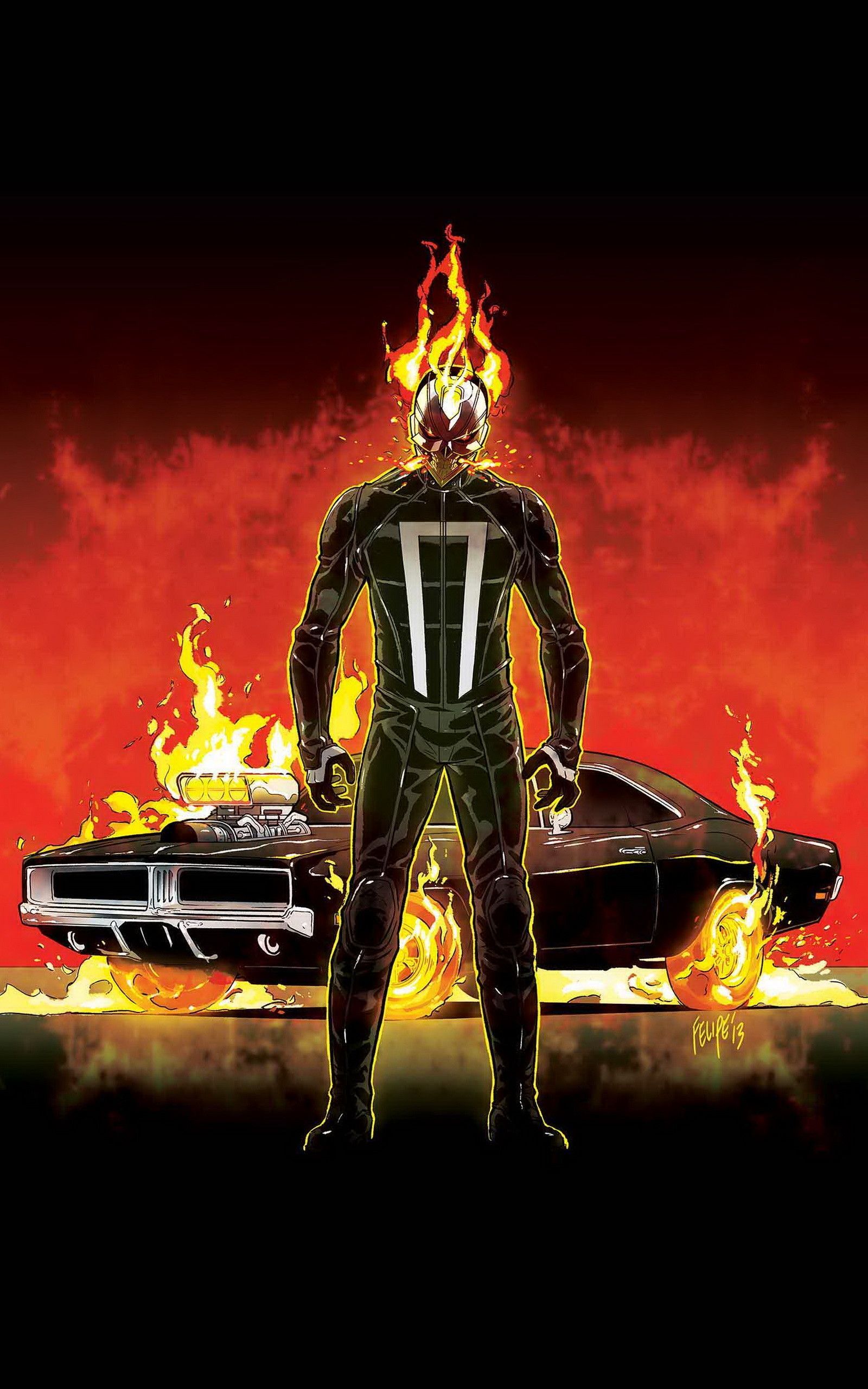 Ghost Rider Spirit Of Vengeance HD Desktop Wallpaper Rider Robbie Reyes Wallpaper & Background Download