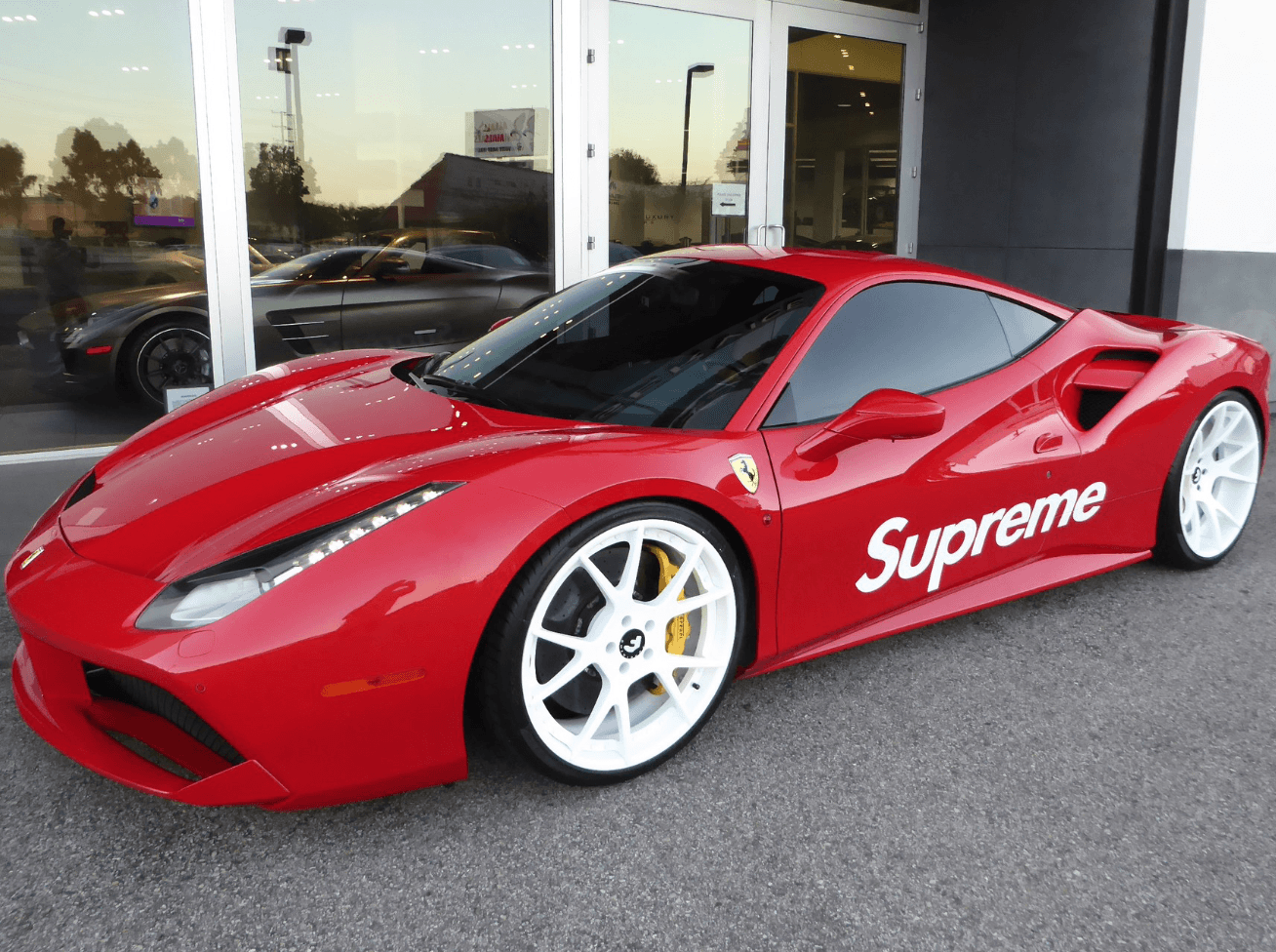 red ferrari