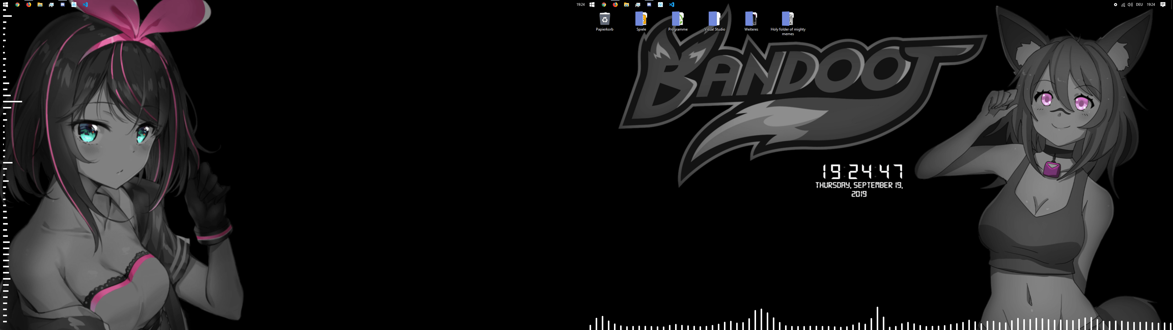 My Desktop feels completed Megalovania Camellia Remix in