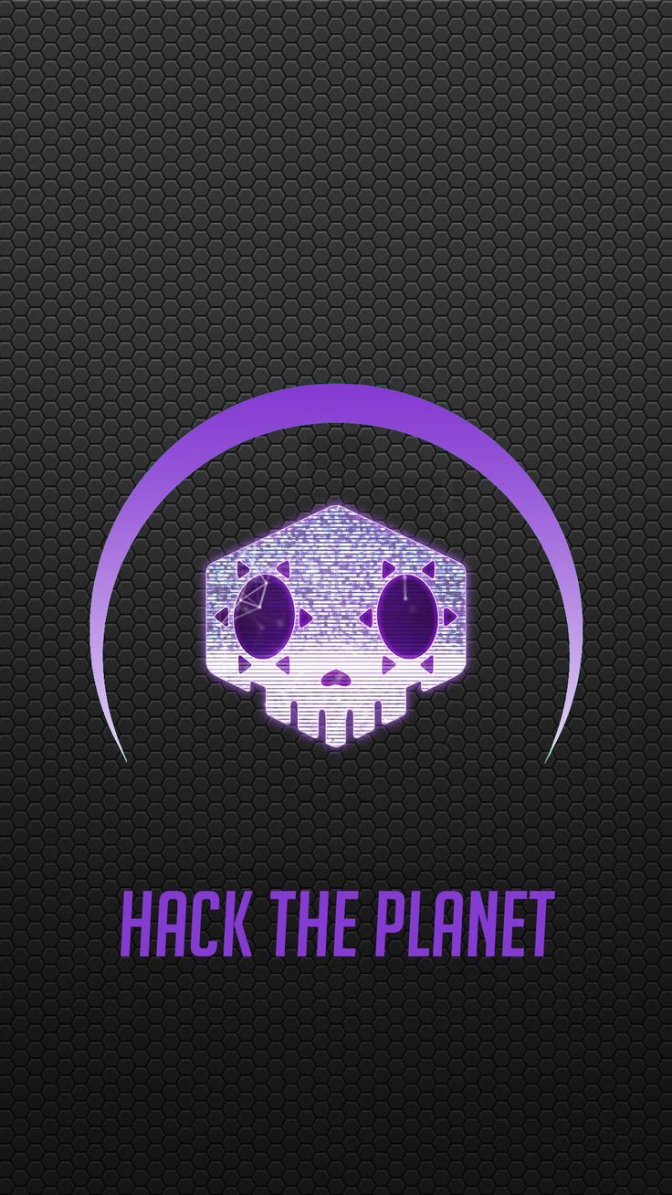 Hack The Planet Phone Wallpaper Sombra