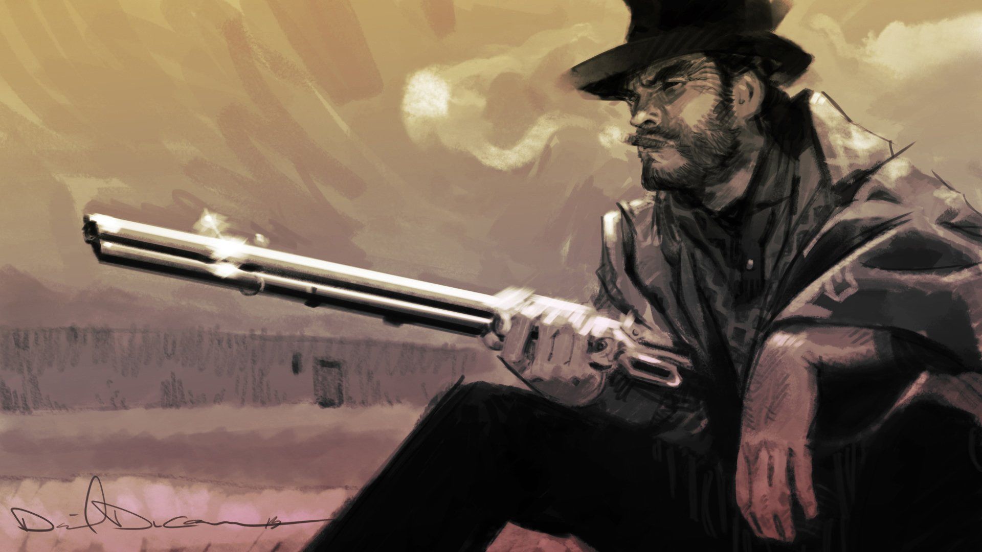 A Fistful of Dollars Wallpaper. Fistful