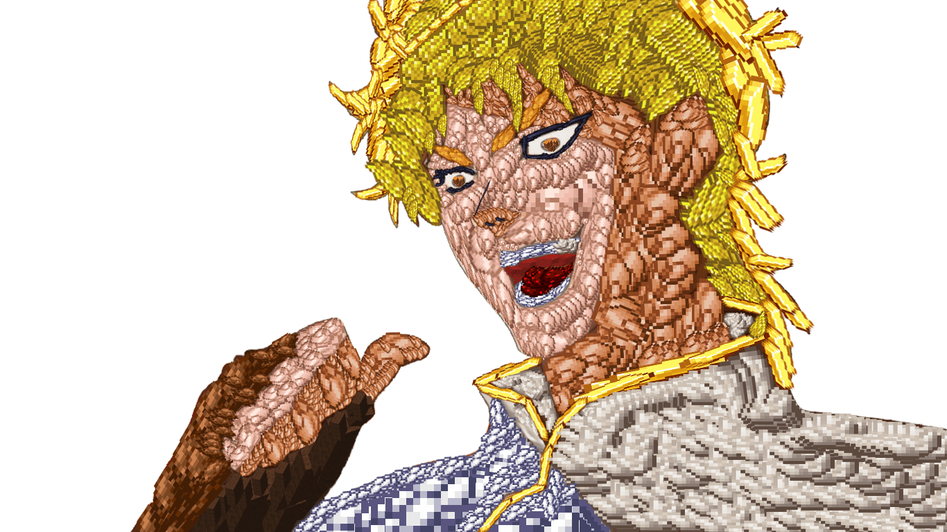 It Was DIO After All, Took Me 2 Hrs To Make It T T. /r