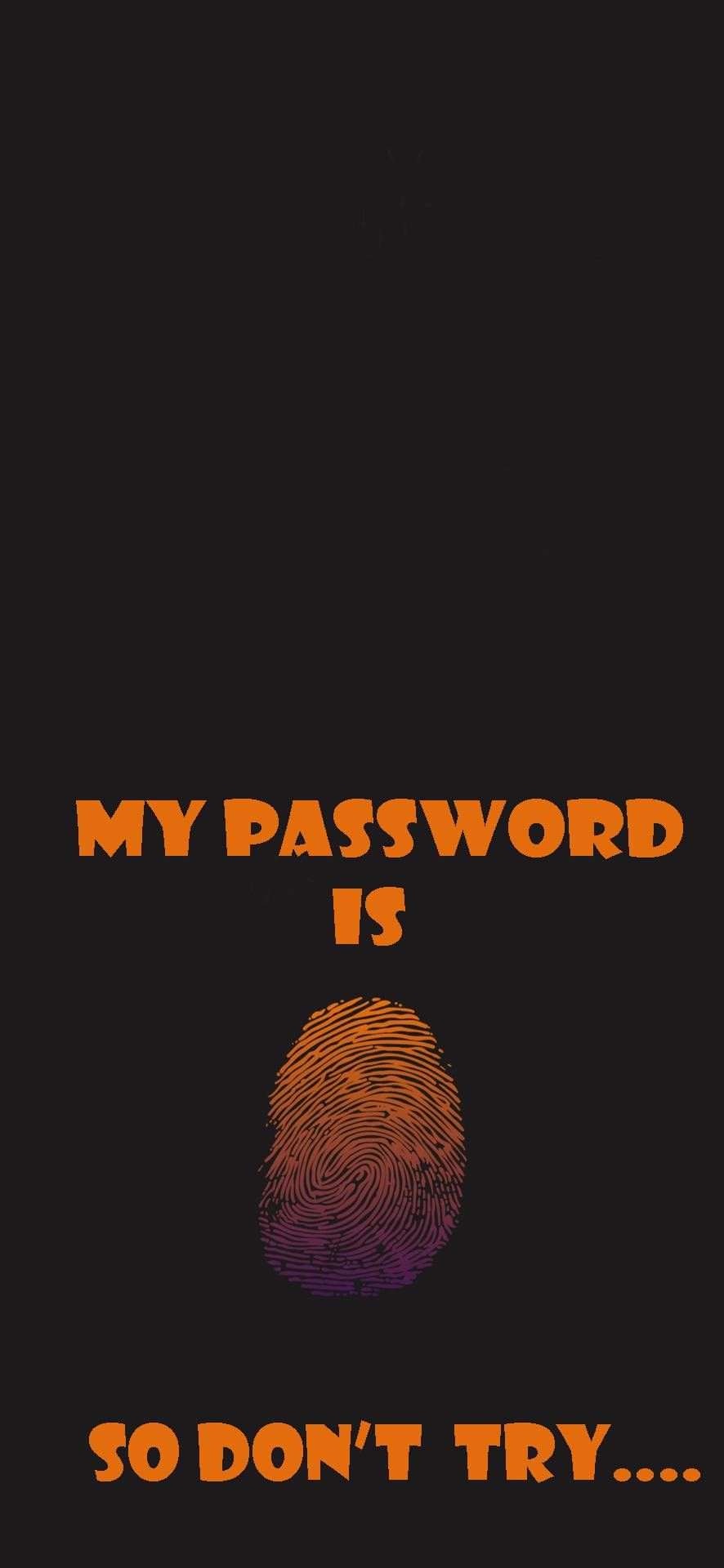 My Password Wallpaper
