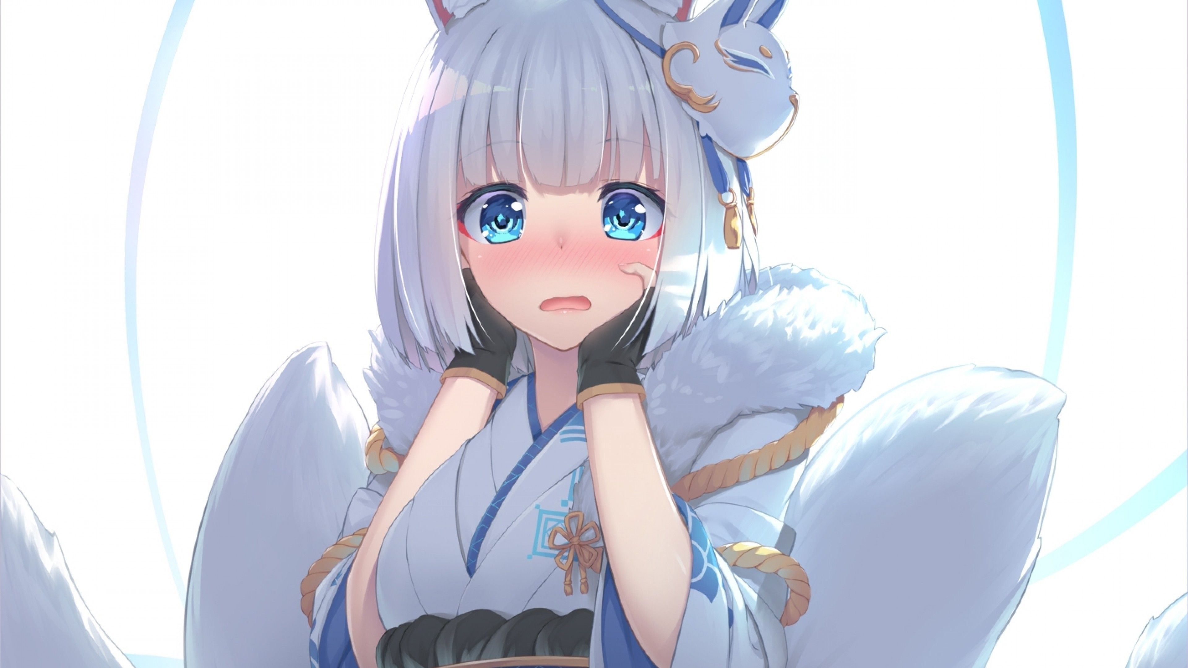 Anime Artic Fox Girl