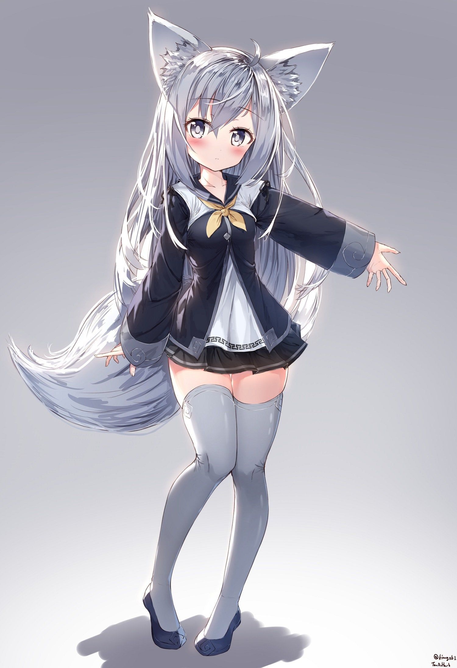 Materi Pelajaran 6: Anime Fox Cute Girl