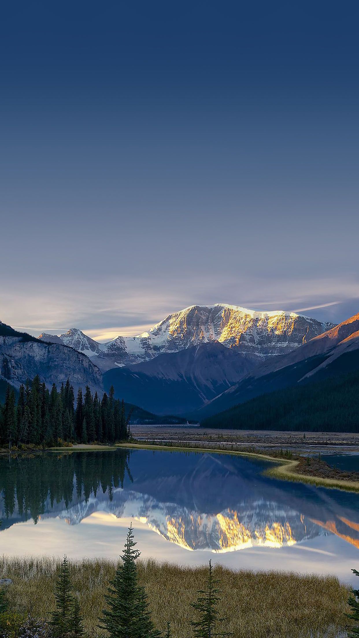 Wallpaper Mountain Lake Fantastic Nature Android wallpaper