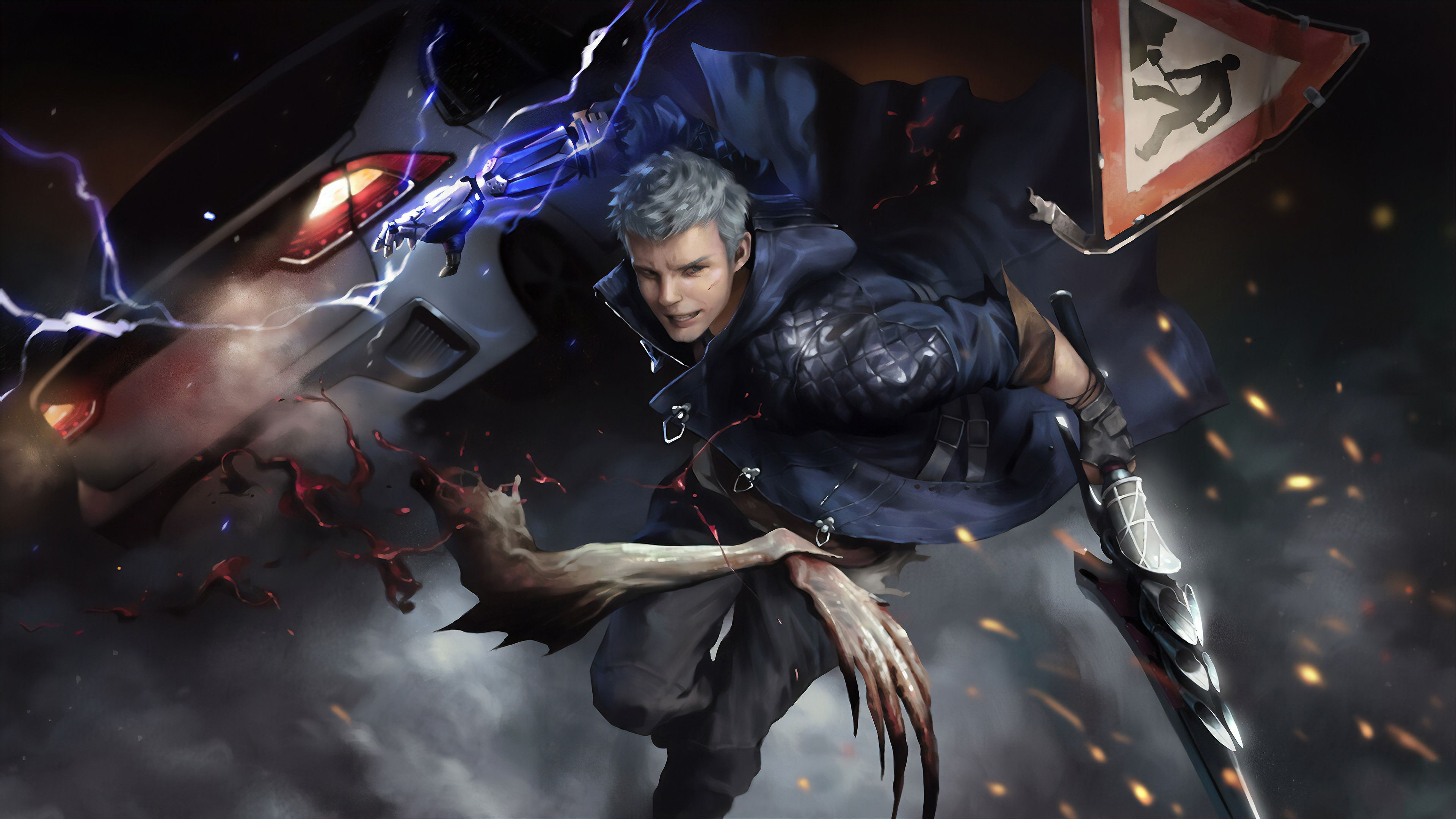 Nero In Devil May Cry 5 4k Art, HD Games, 4k Wallpaper, Image, Background, Photo and Picture