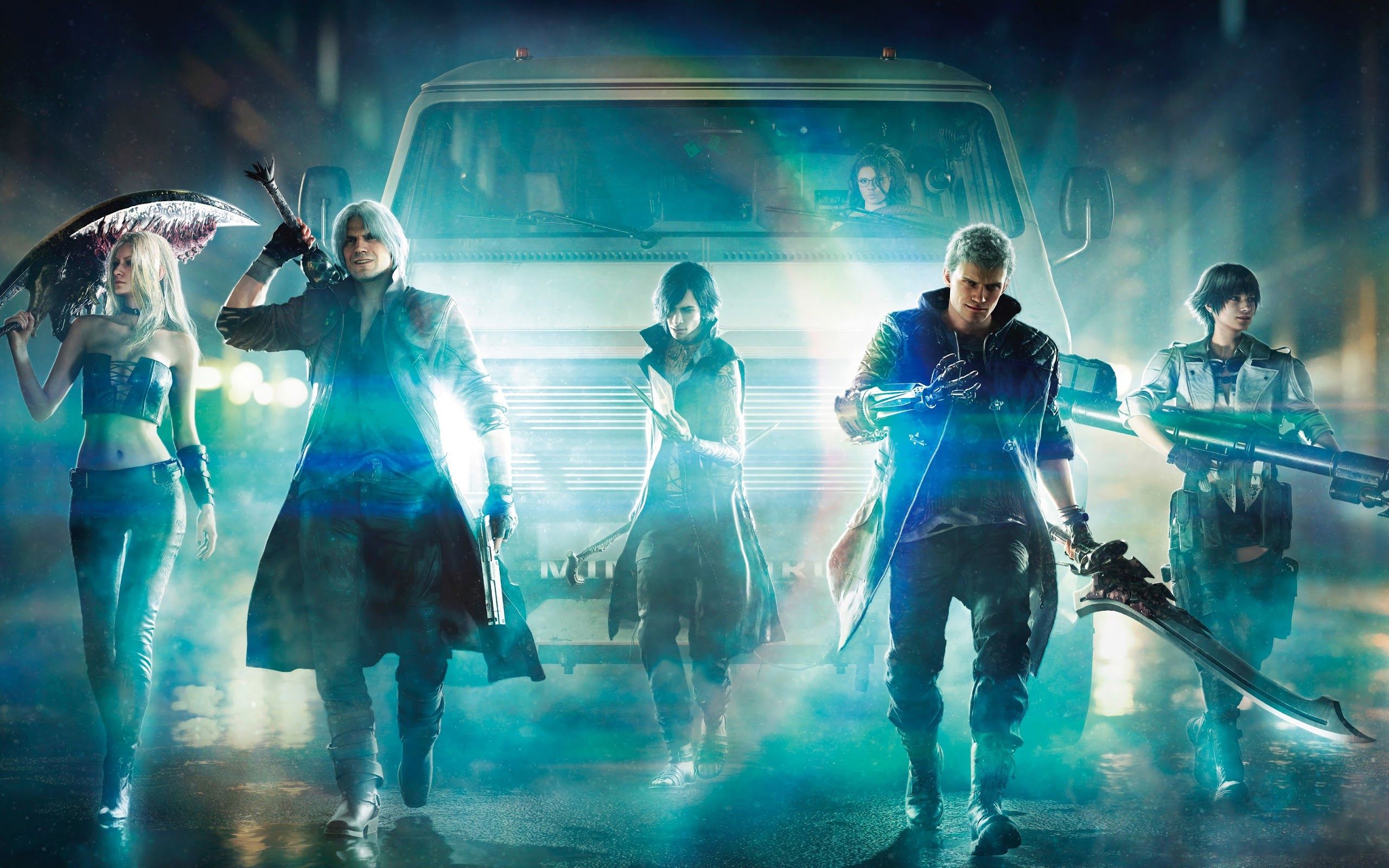 Devil May Cry 5 All Characters 4K Wallpaper