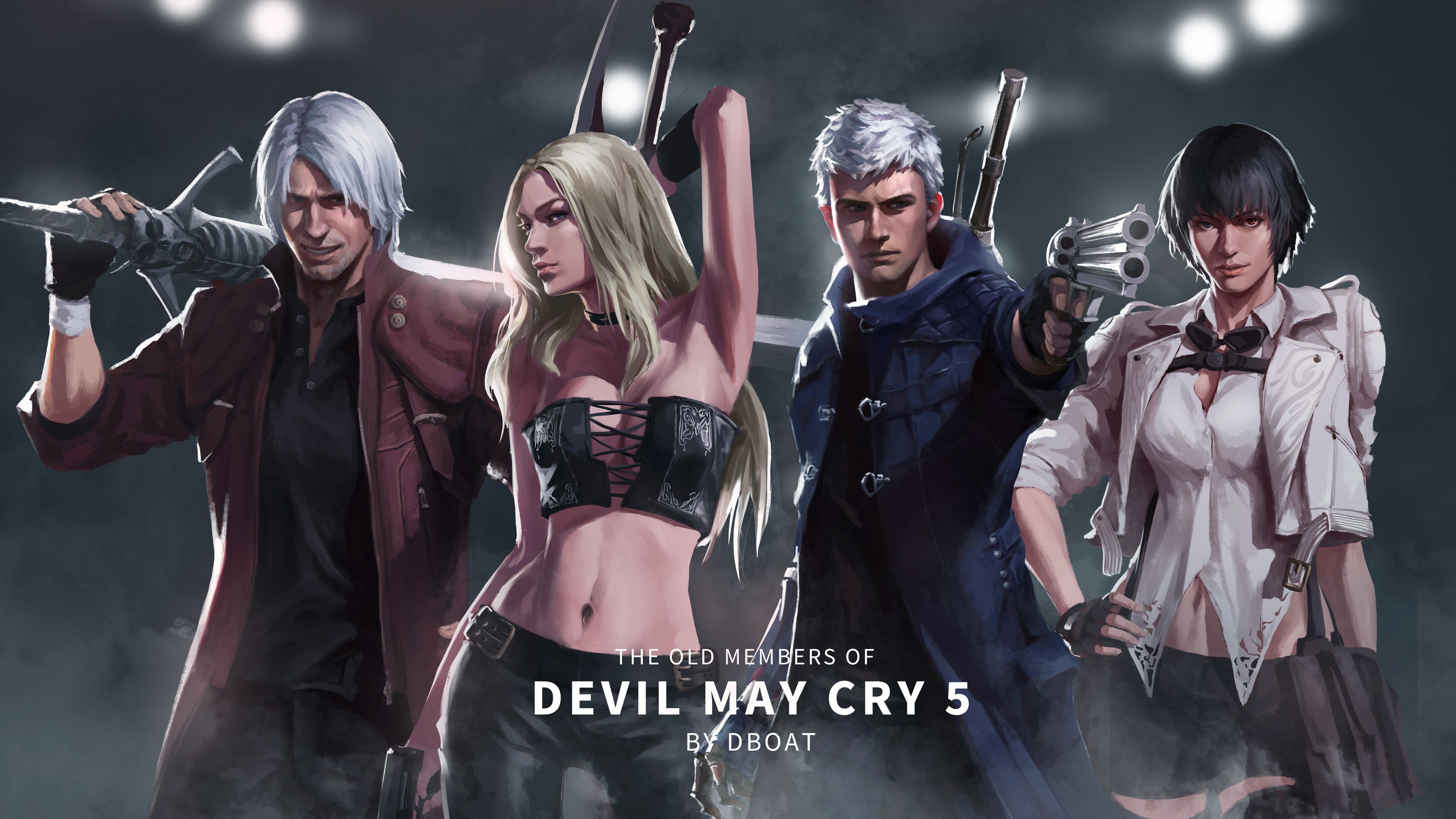 Wallpaper 4k Devil May Cry 5 Old