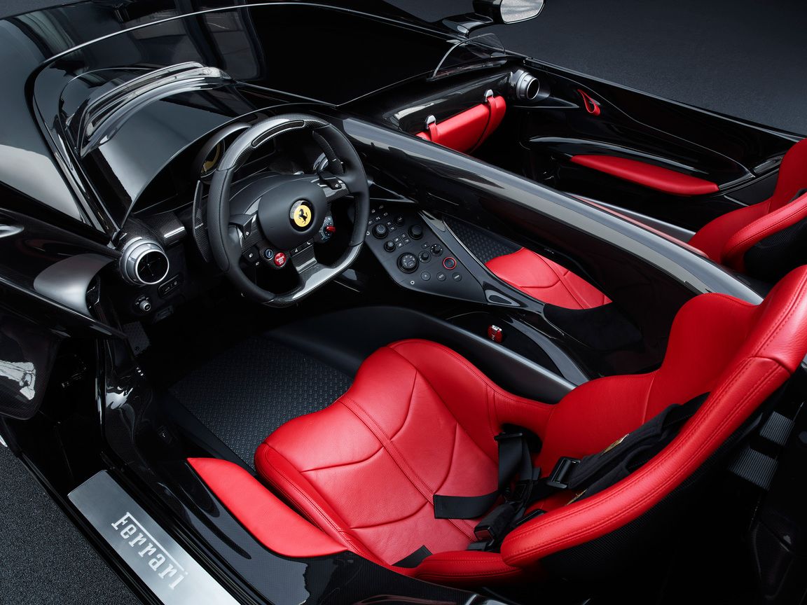 Ferrari Sf90 Stradale 2019 4k Interior Wallpaper