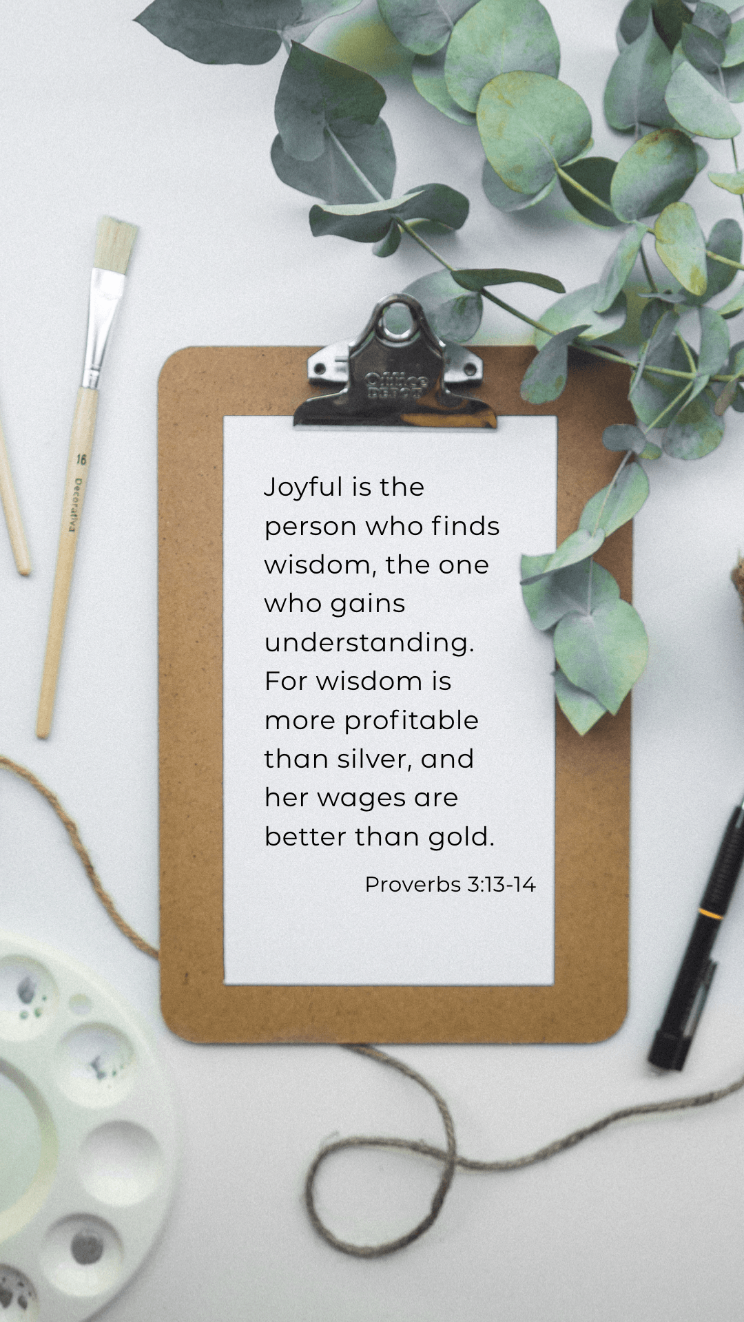 Bonus Post} Proverbs for a Godly Perspective on Money