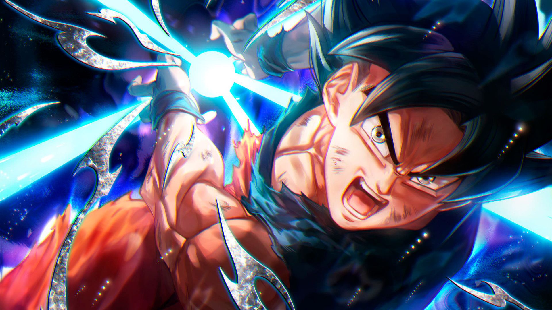 Super Saiyan 3 Goku HD Wallpaper : r/DragonballLegends