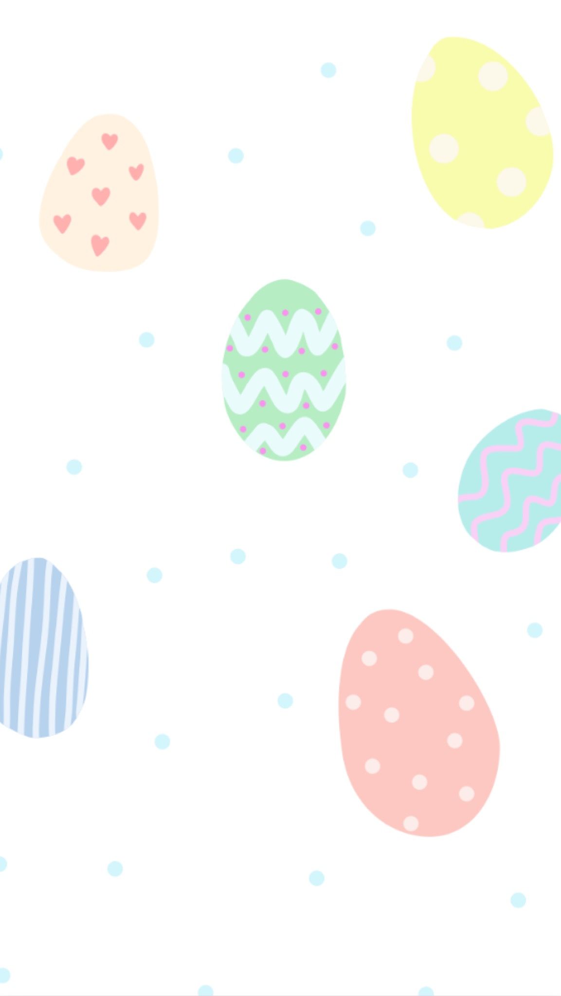 Free Phone Wallpaper} April Easter Eggs. Fondos de pantalls