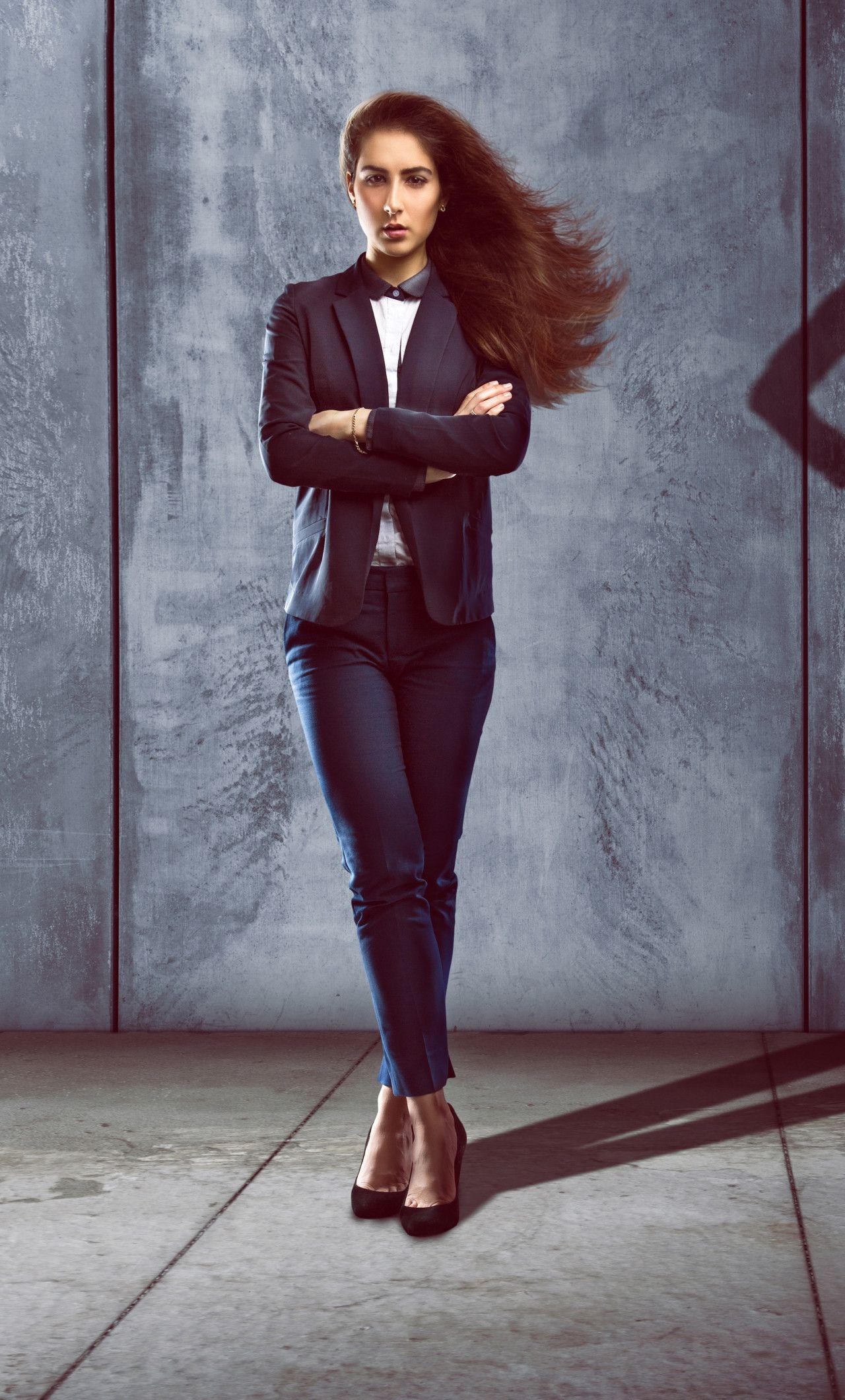 Business Woman Superhero iPhone HD 4k Wallpaper