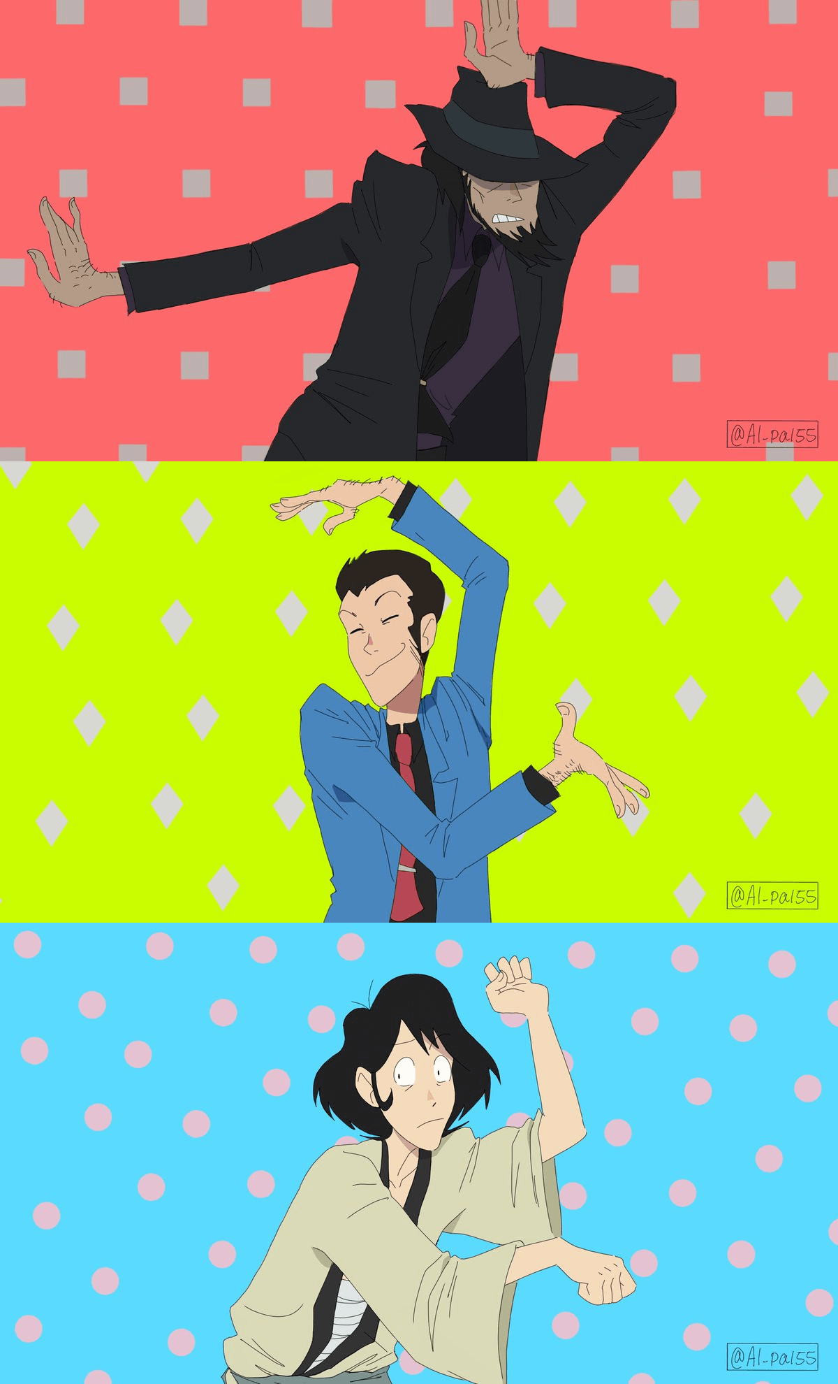 When you watch Lupin III and Keep Your Hands Off Eizouken