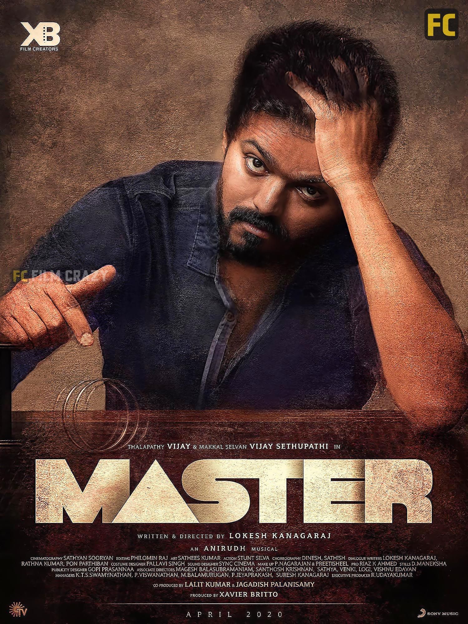 Thalapathy Vijay's Master Movie Stills. New movies, Vijay actor, Master