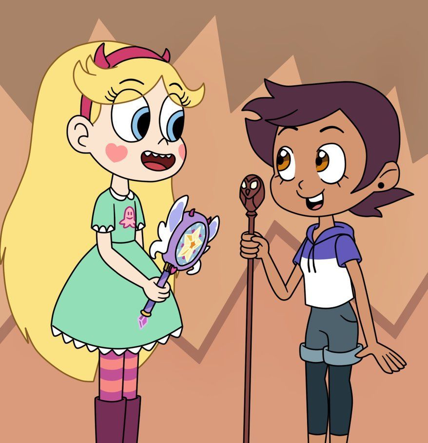 Star meets Luz in The Owl House