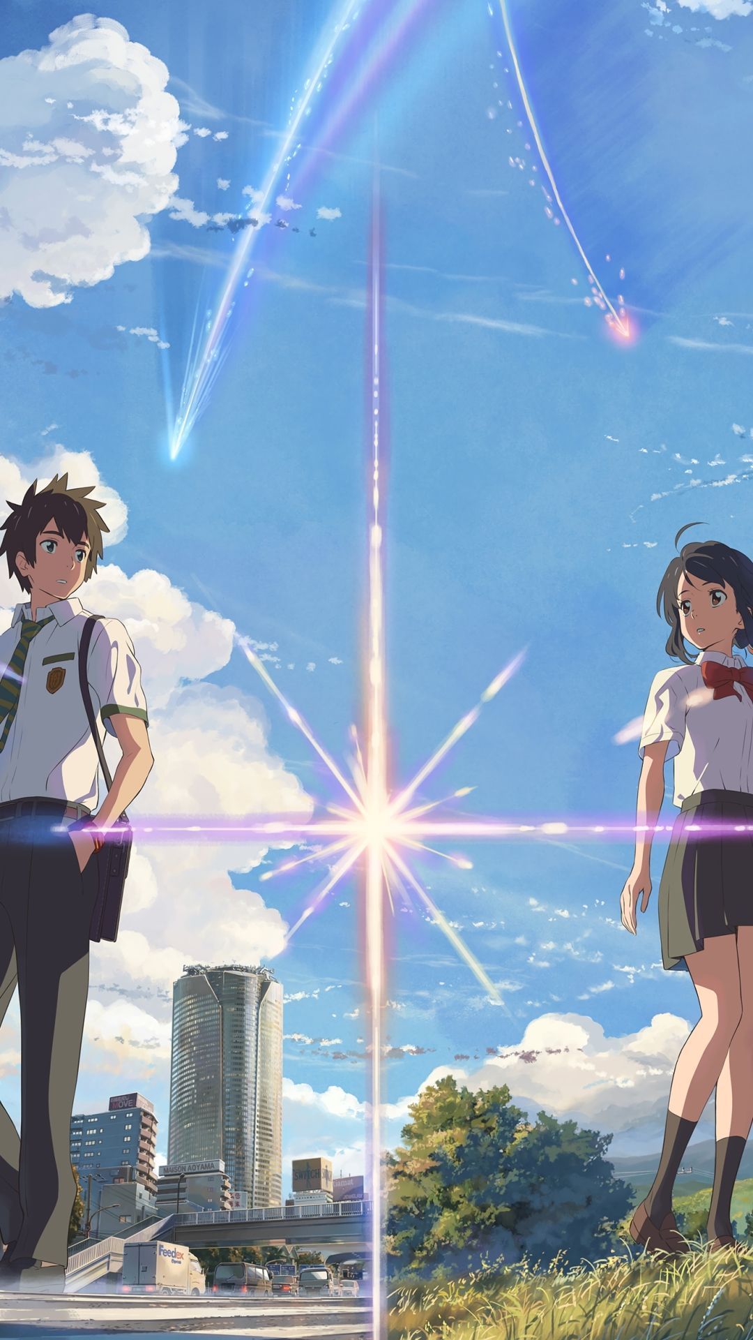 Your Name Anime, iPhone, Desktop HD Background