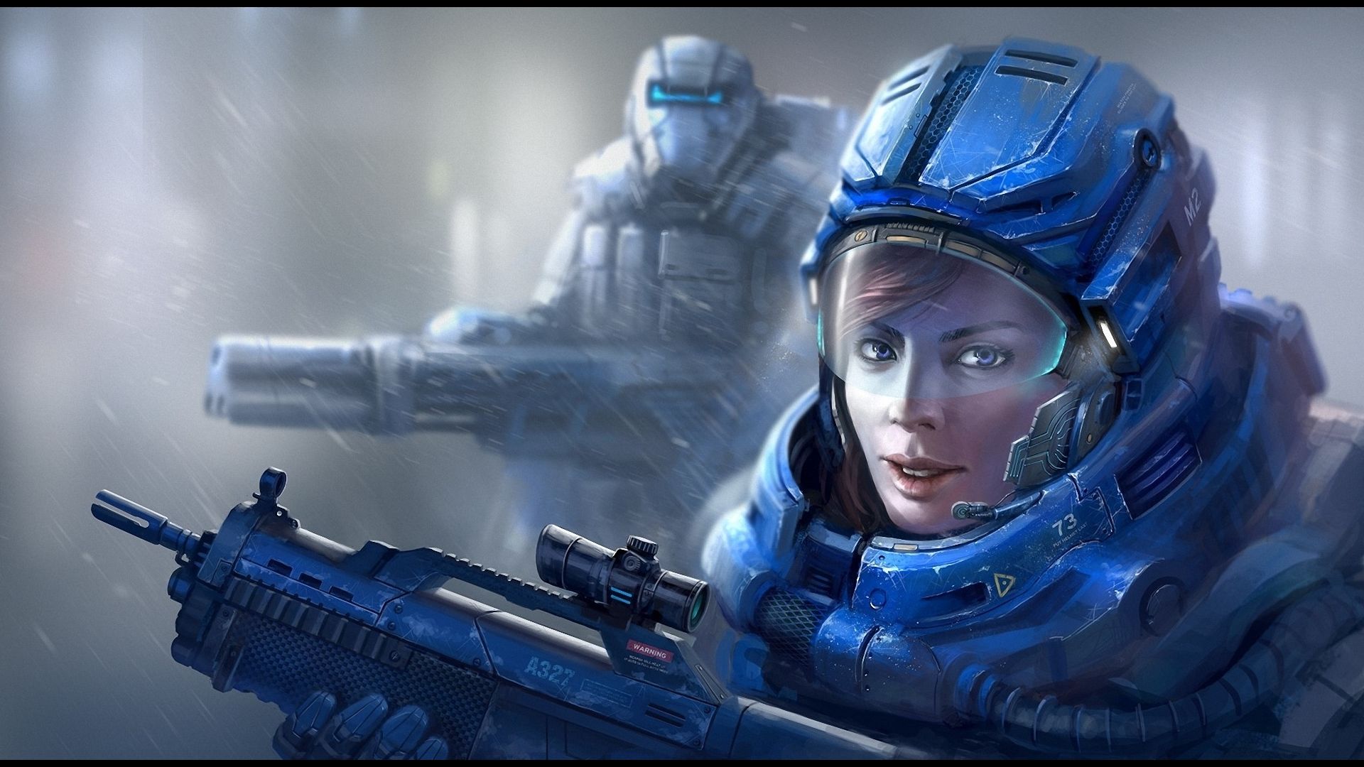 Women Warrior HD Wallpaper